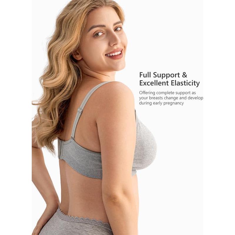 Sostenes de Lactancia Sin Costuras Angelhood - 3 Piezas