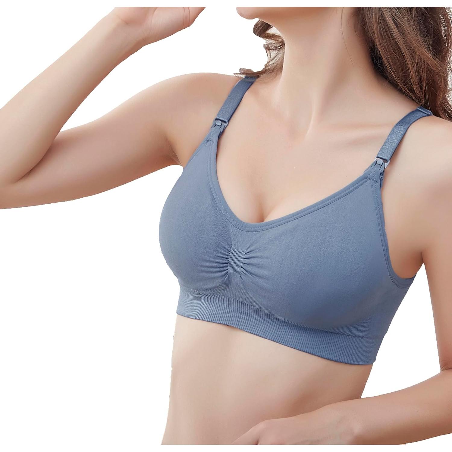 Sujetador de Lactancia Sin Aros Bralette Maternidad X-Large