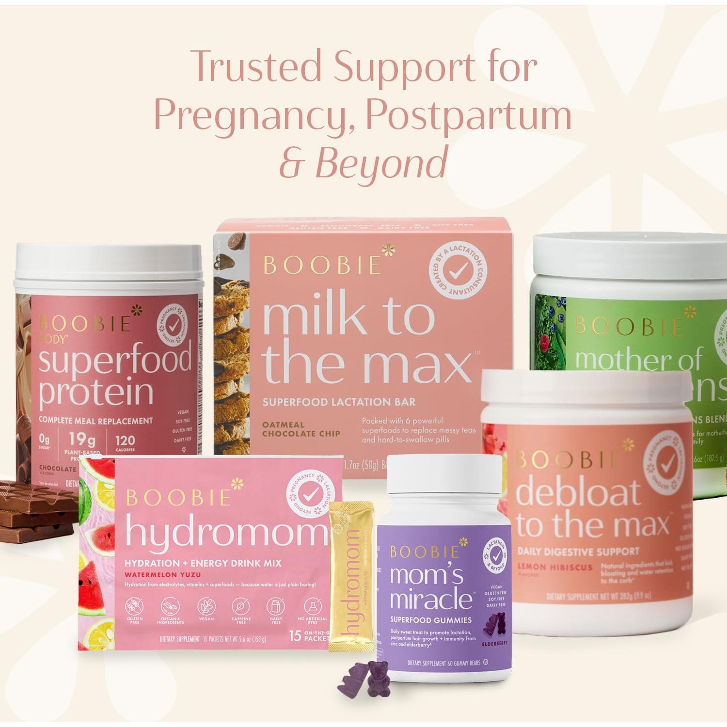 Galletas de Lactancia Boobie - Veganas, Sin Gluten, 3 Paquetes