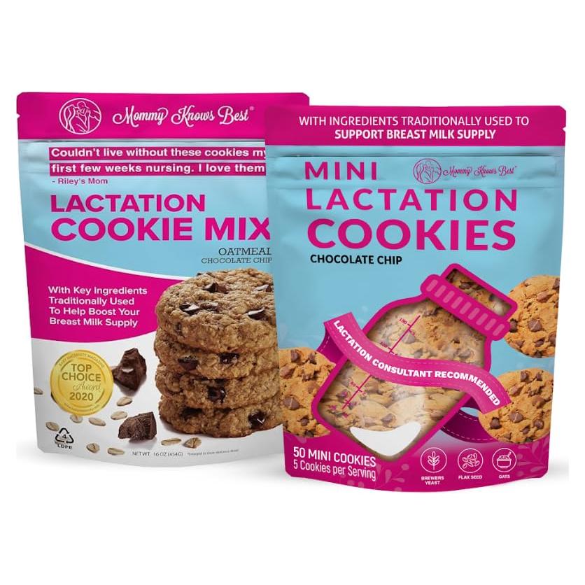 Galletas de Lactancia Mommy Knows Best - Avena y Chocolate