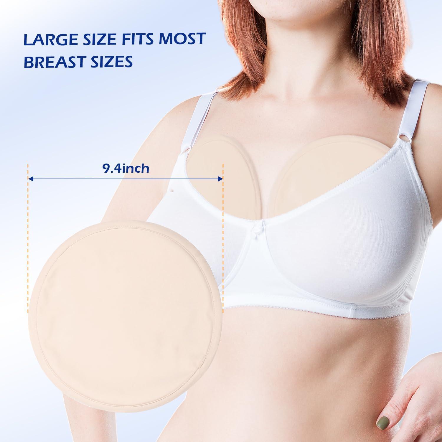 Compresas de Aceite de Ricino Poyday - 4 Piezas Reutilizables