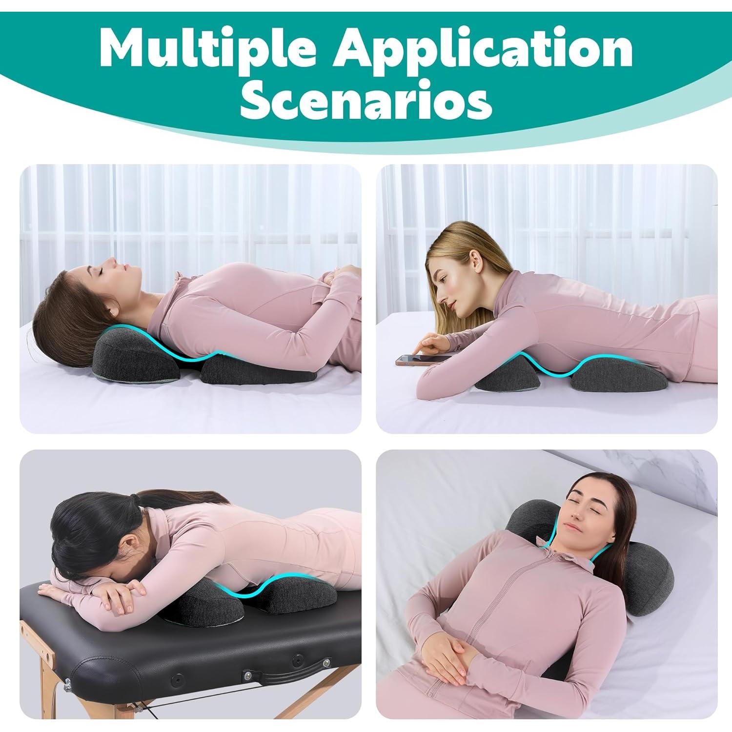 Almohada de Masaje para Pecho MABOZOO Ergonomica 49x45cm