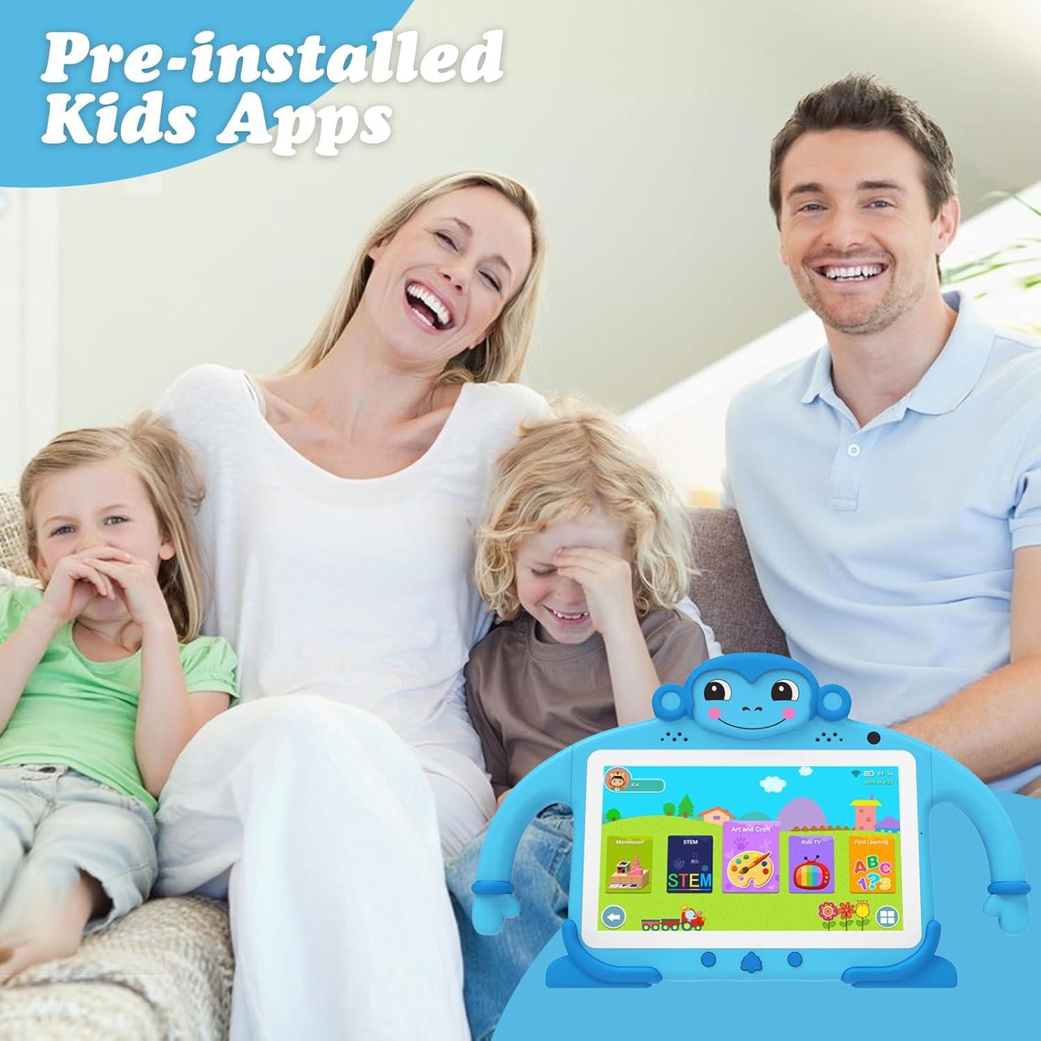 Tableta Infantil Tbltaca ZIDS701 7" 32GB Android Azul