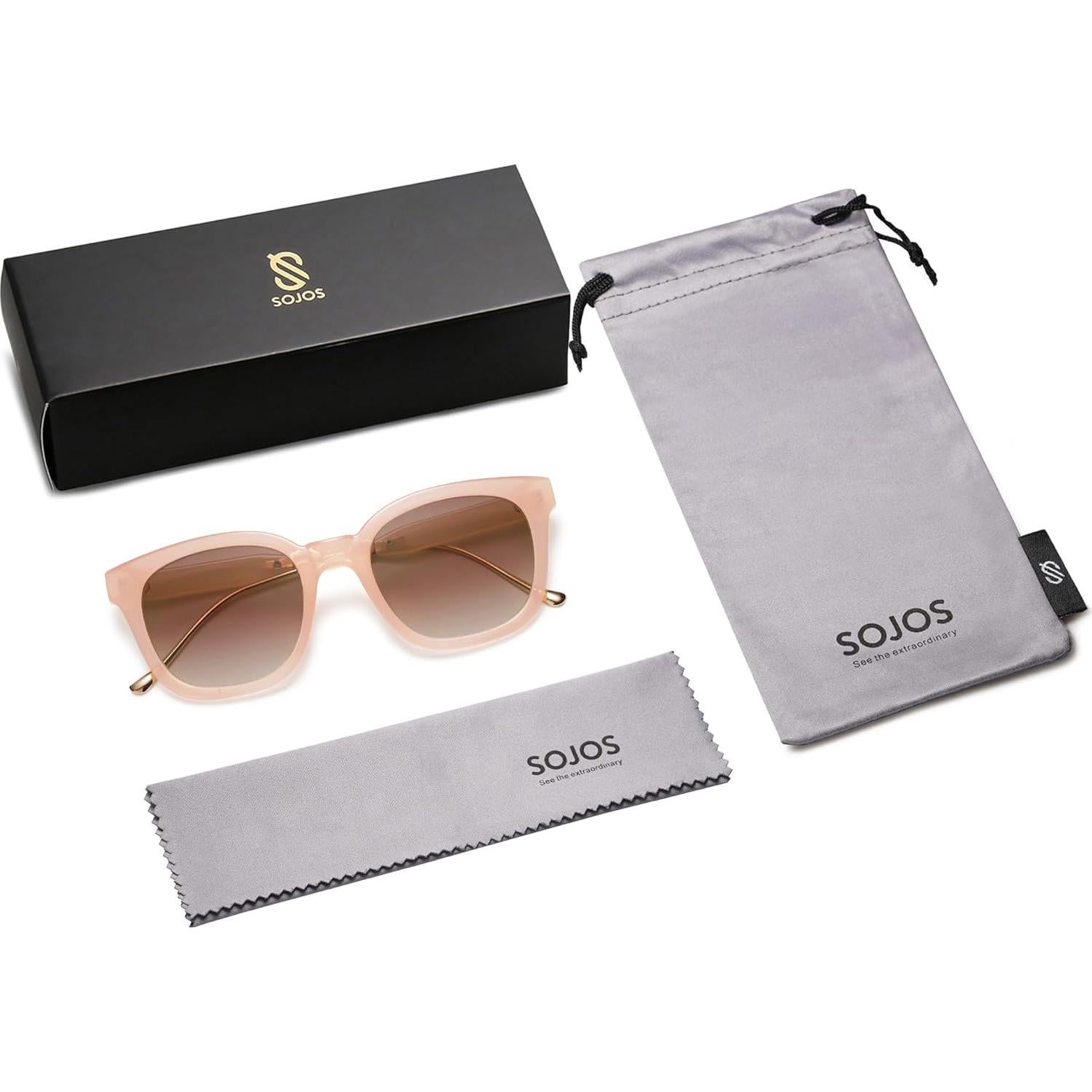 Gafas de Sol SOJOS Cuadradas Polarizadas UV400 SJ2050