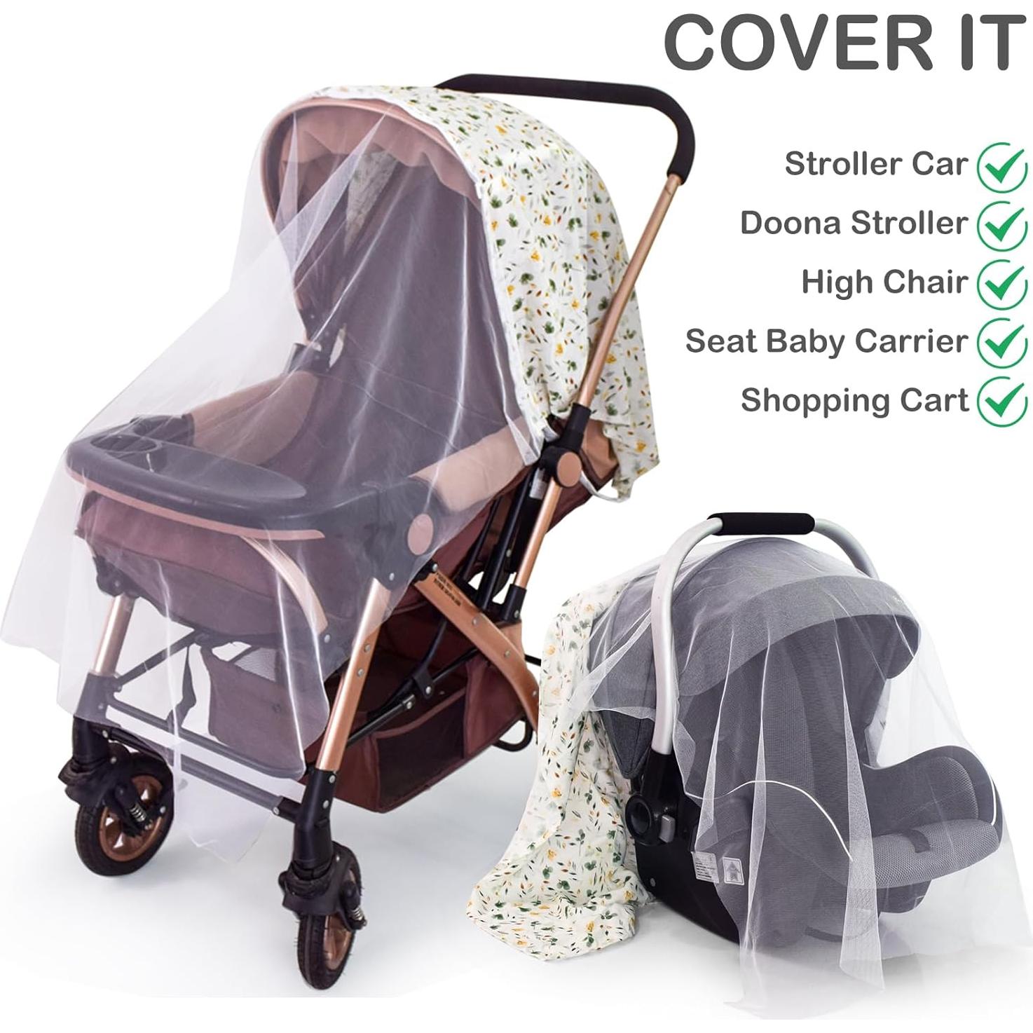 Cubierta de Lactancia Muselina 100% Algodón Transpirable