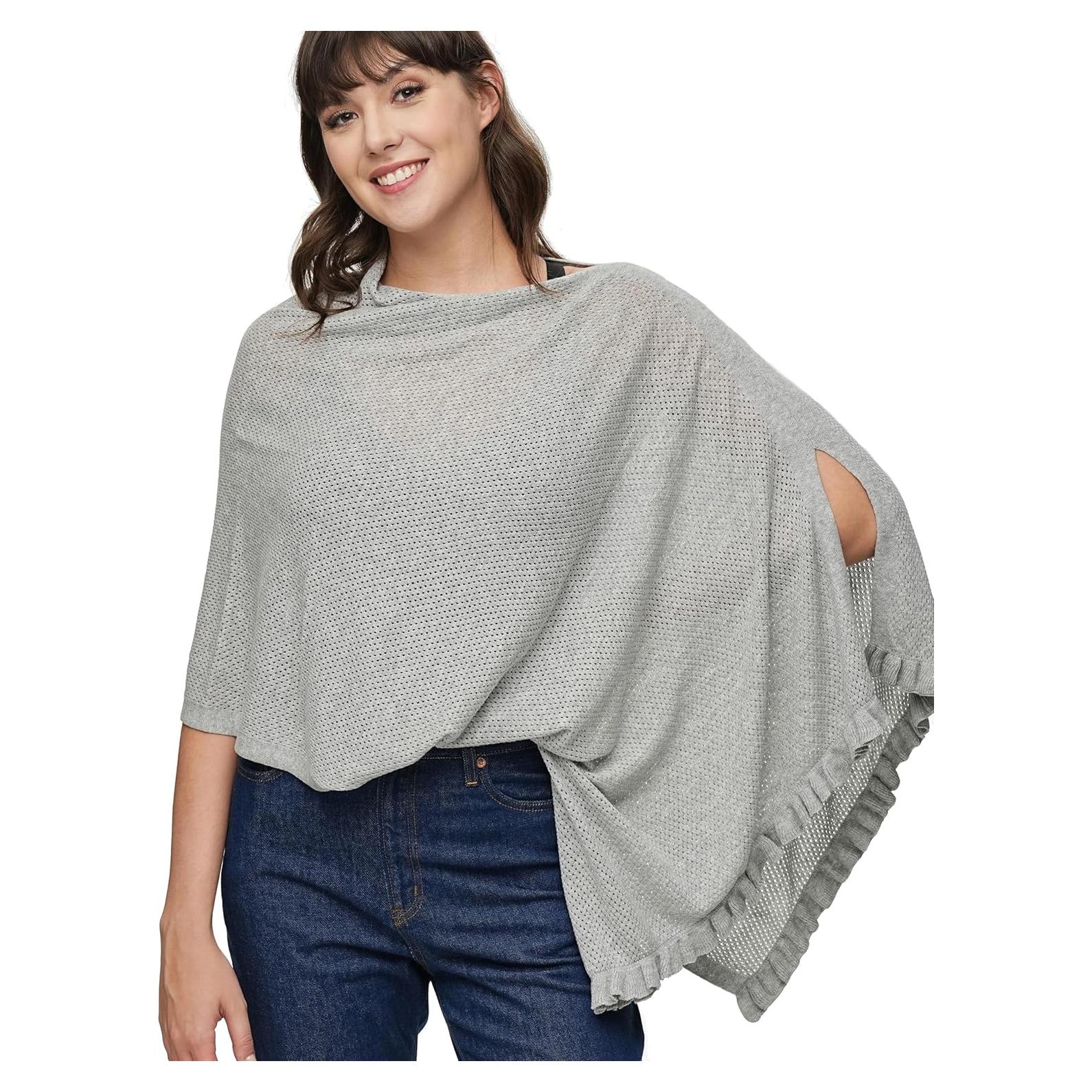 Cubierta de Lactancia ChouChouter Transpirable Multiuso 20.5x8.7cm