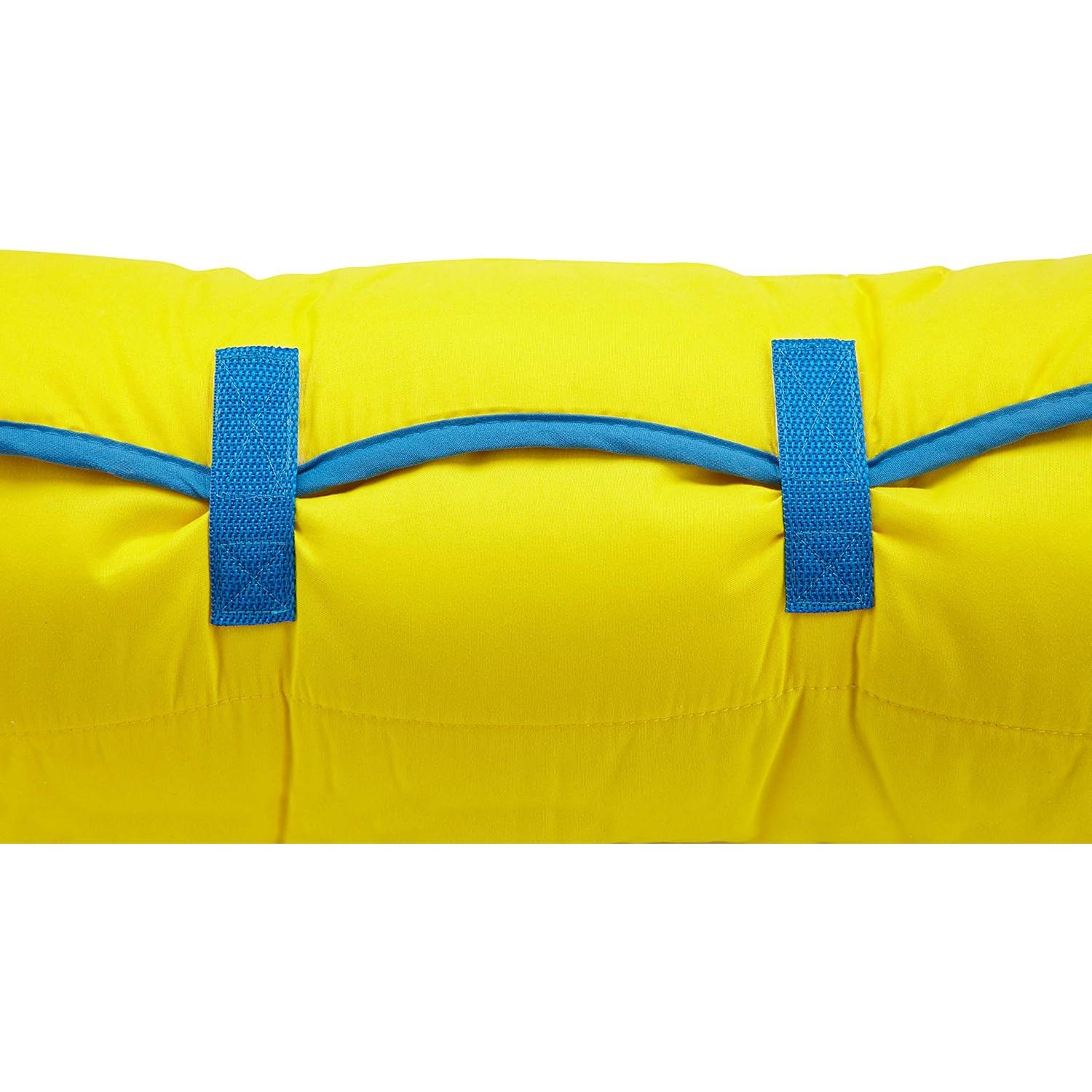 Alfombra de Siesta Baby Shark Azul con Almohada y Manta 119x53 cm