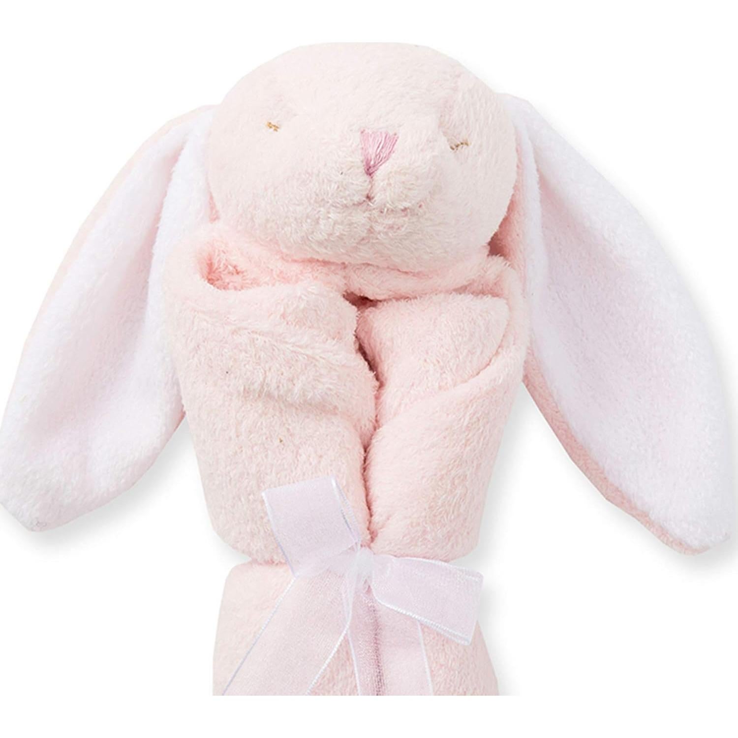 Manta de Seguridad Angel Dear Conejo Rosa 33x33 cm