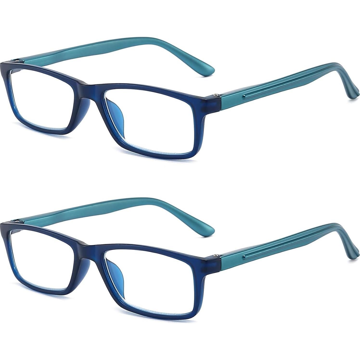 Gafas de lectura RaoOG con bloqueo luz azul y bisagra flexible