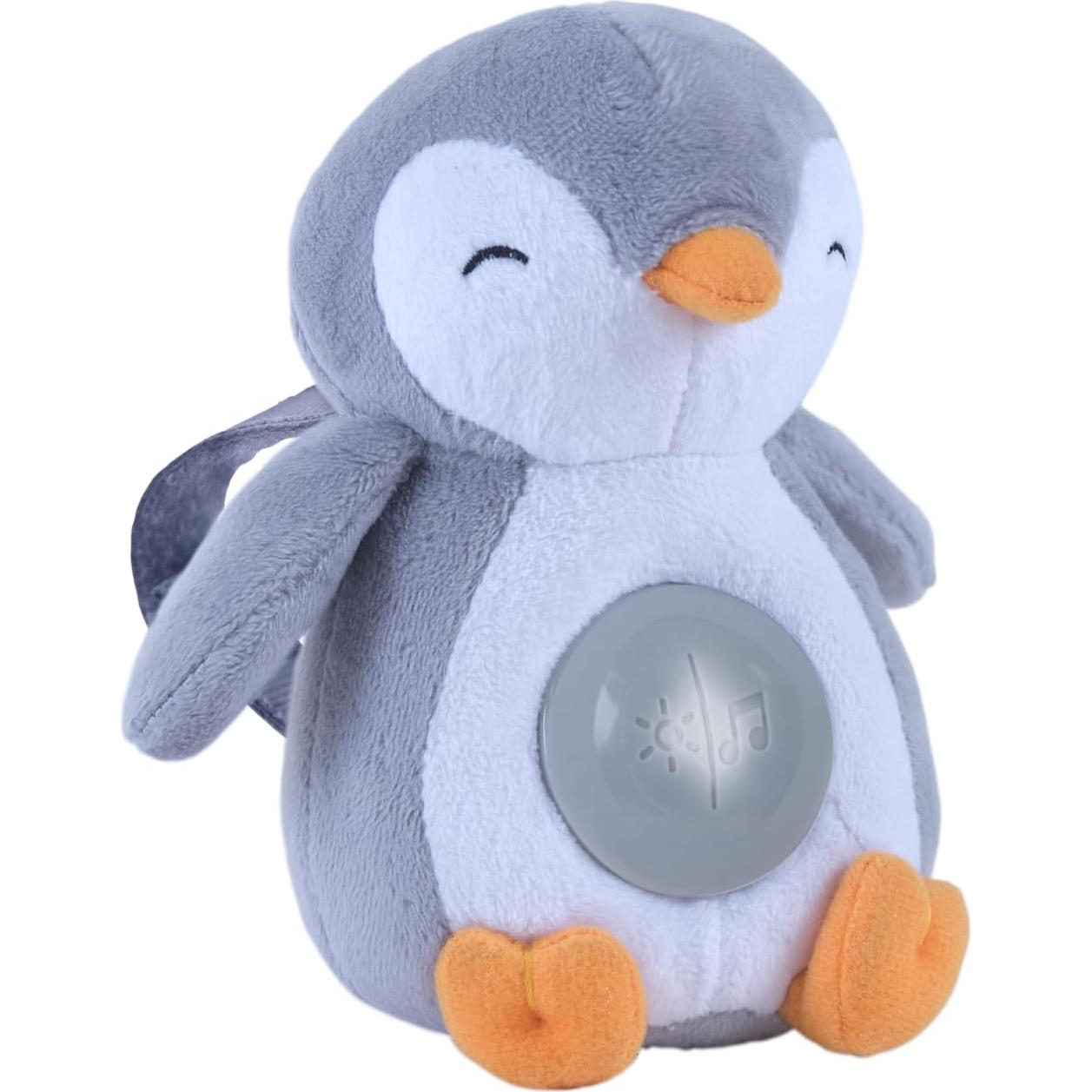 Soporte Portátil para Bebé SwaddleMe Slumber Buddies Mini Pingüino - Sonidos Relajantes