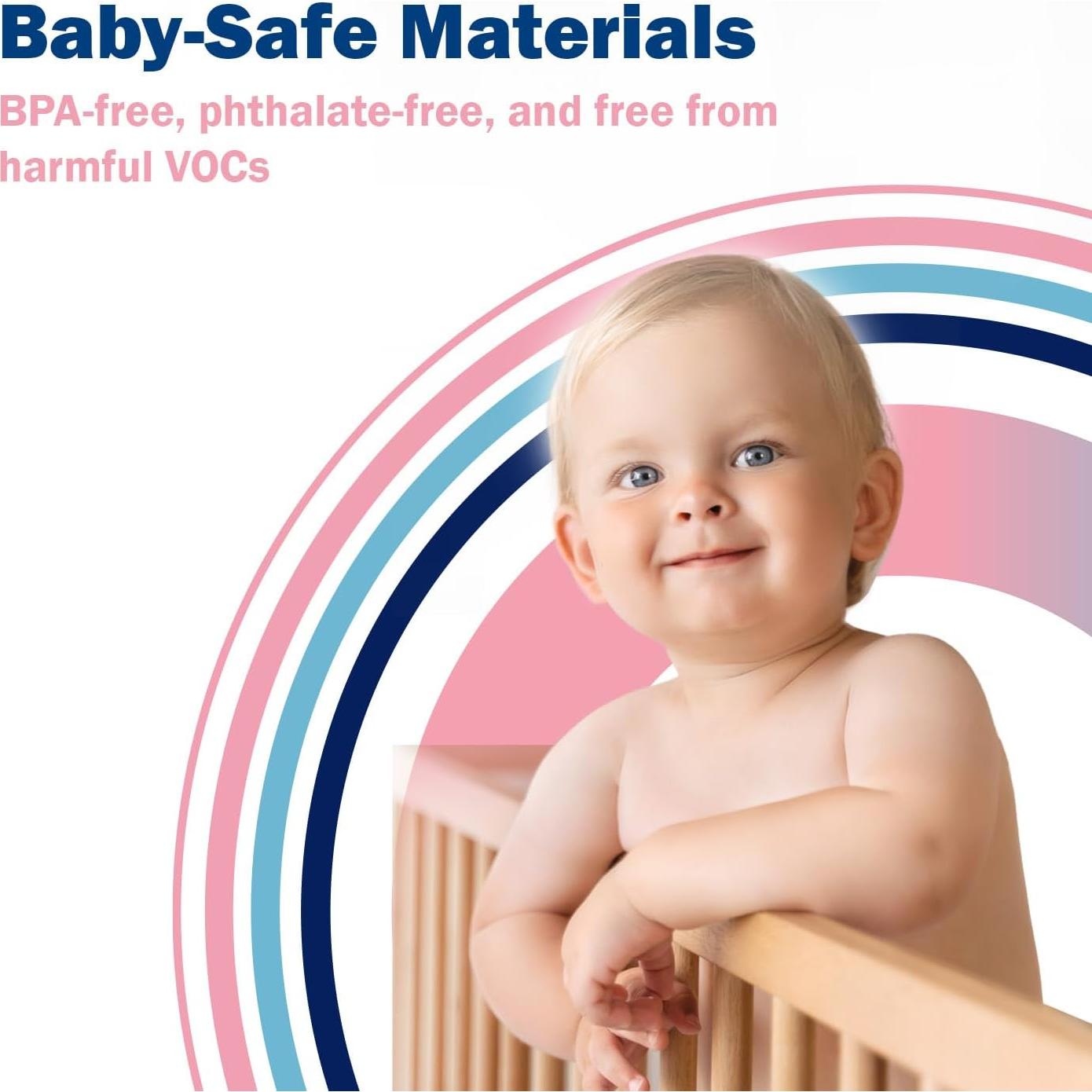 Protector de Colchón de Cuna CleanRest Ultra Acolchado Hipoalergénico