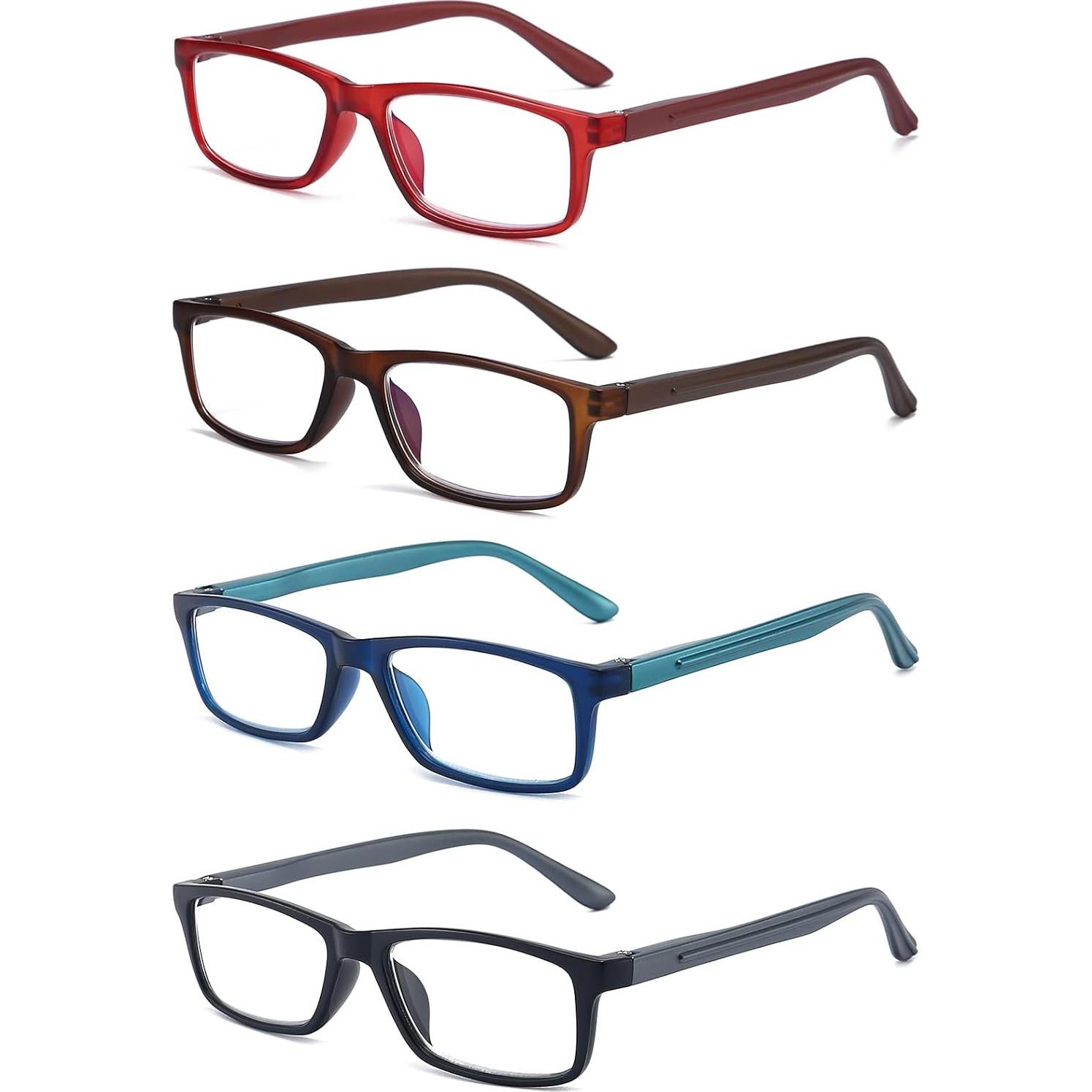 Gafas de lectura RaoOG con bloqueo luz azul 3.0x unisex