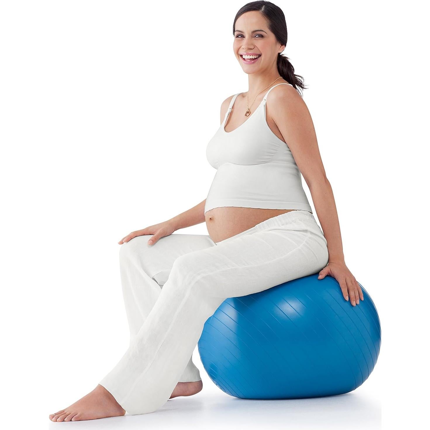 Top de Lactancia Medela para Mujeres - Talla Pequeña/Mediana - Blanco