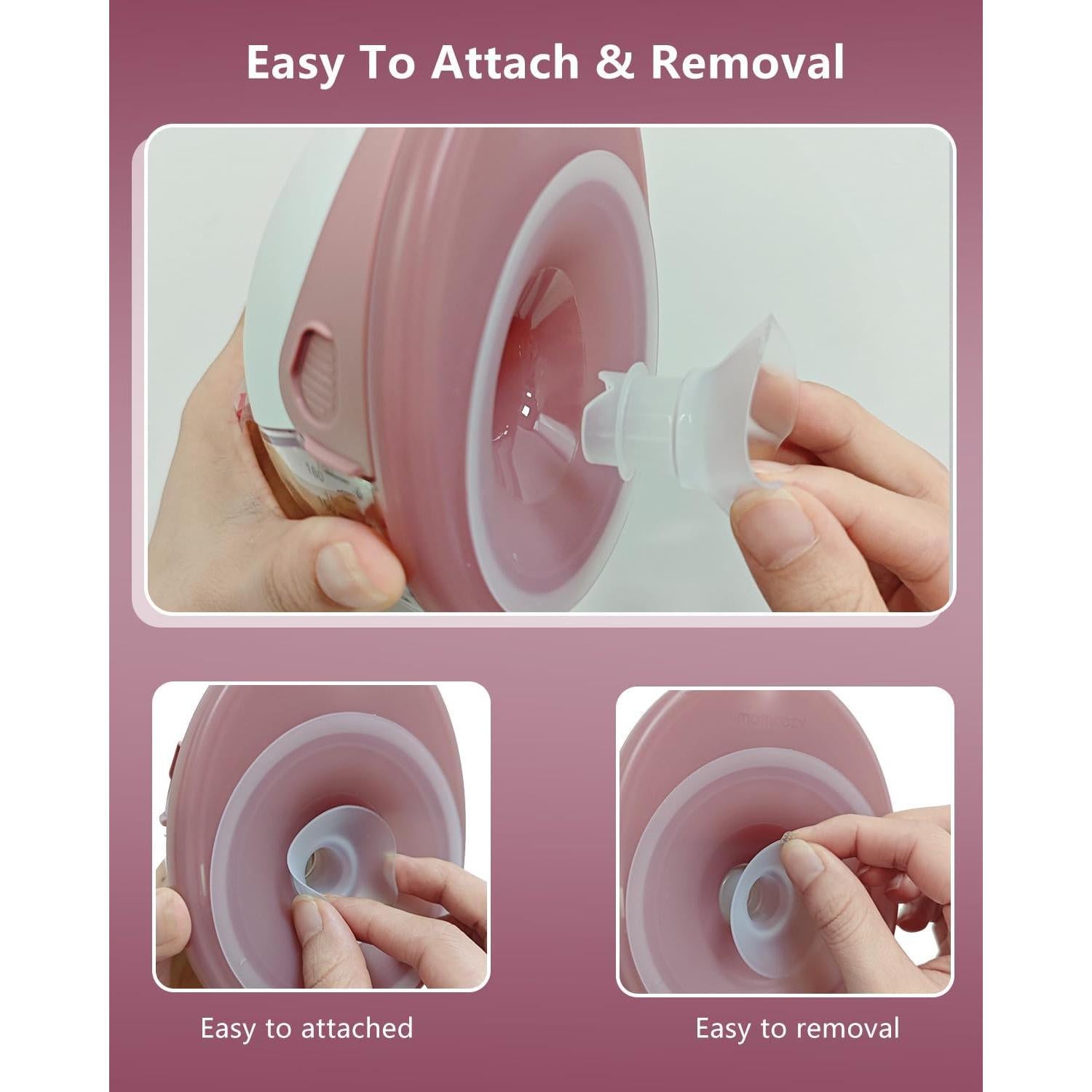 6 Insertos de Flange de Silicona BDICOVE 18mm para Extractores