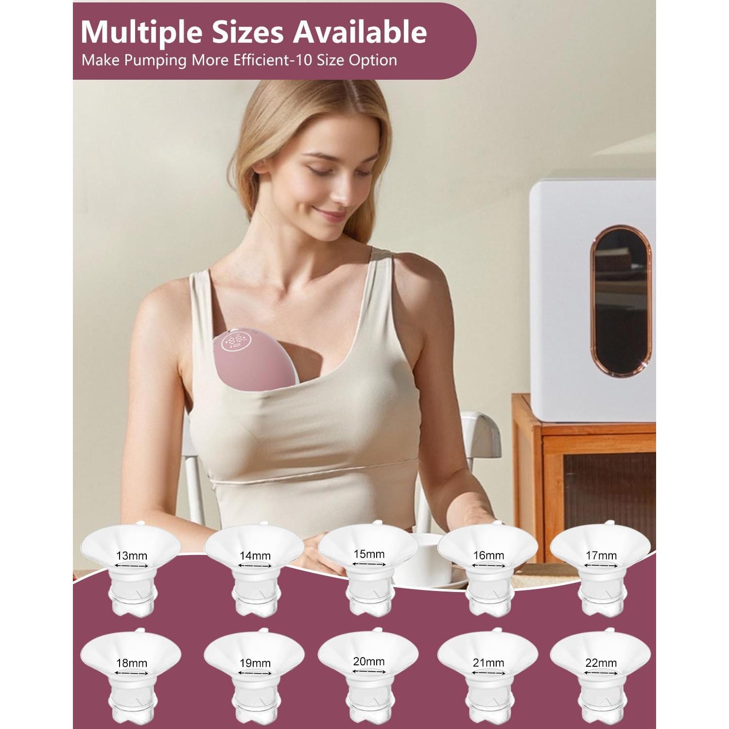 6 Insertos de Flange de Silicona BDICOVE 18mm para Extractores