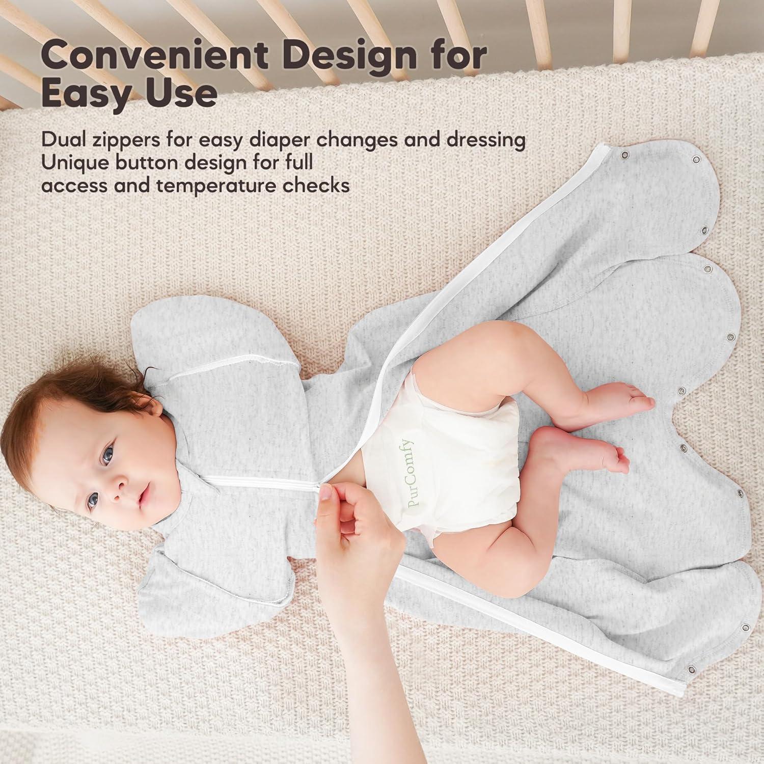 Saco de Sueño Susurration para Bebés 3-6 Meses Algodón