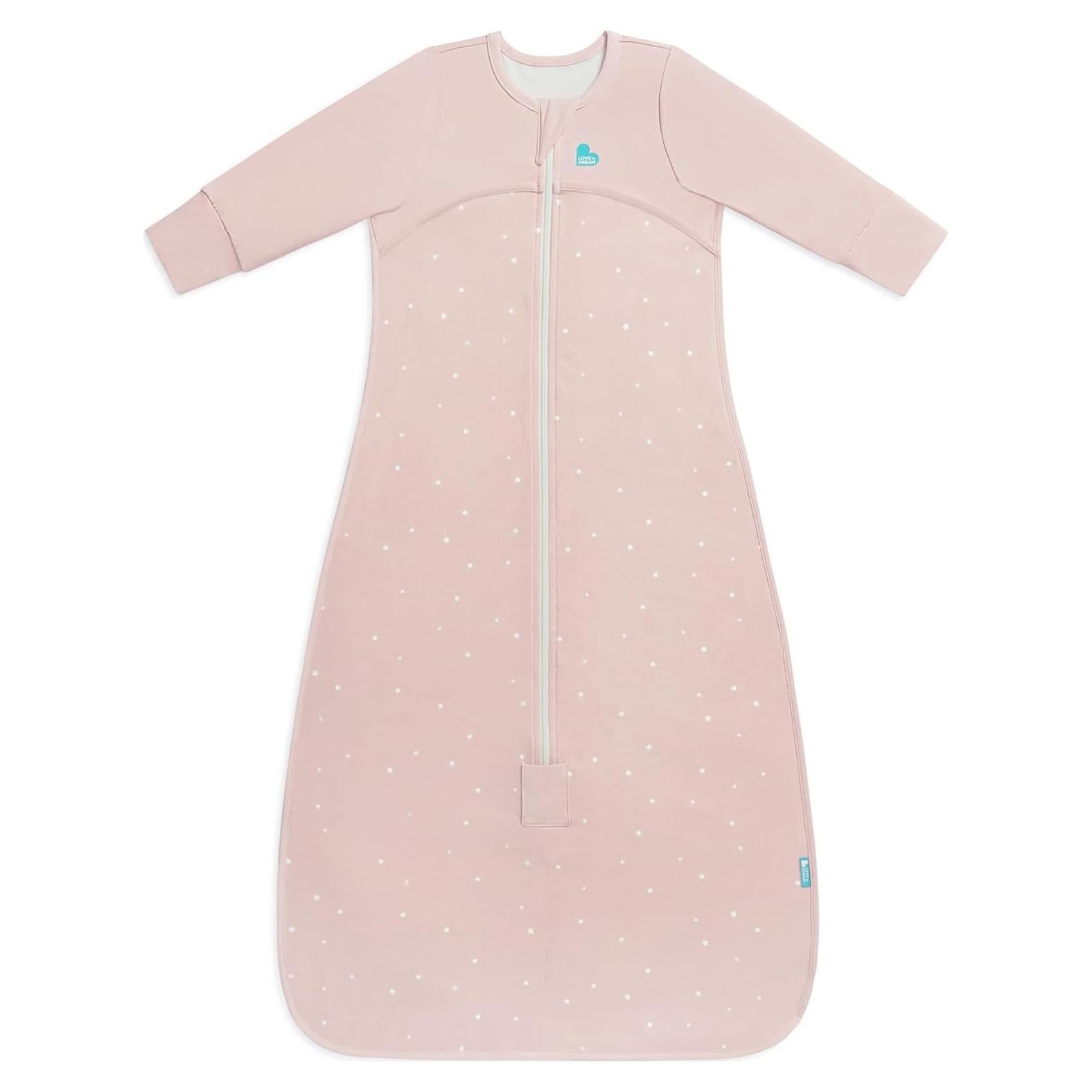 Saco de Sueño Love to Dream 1.0 TOG Manga Larga Rosa 18-36 meses