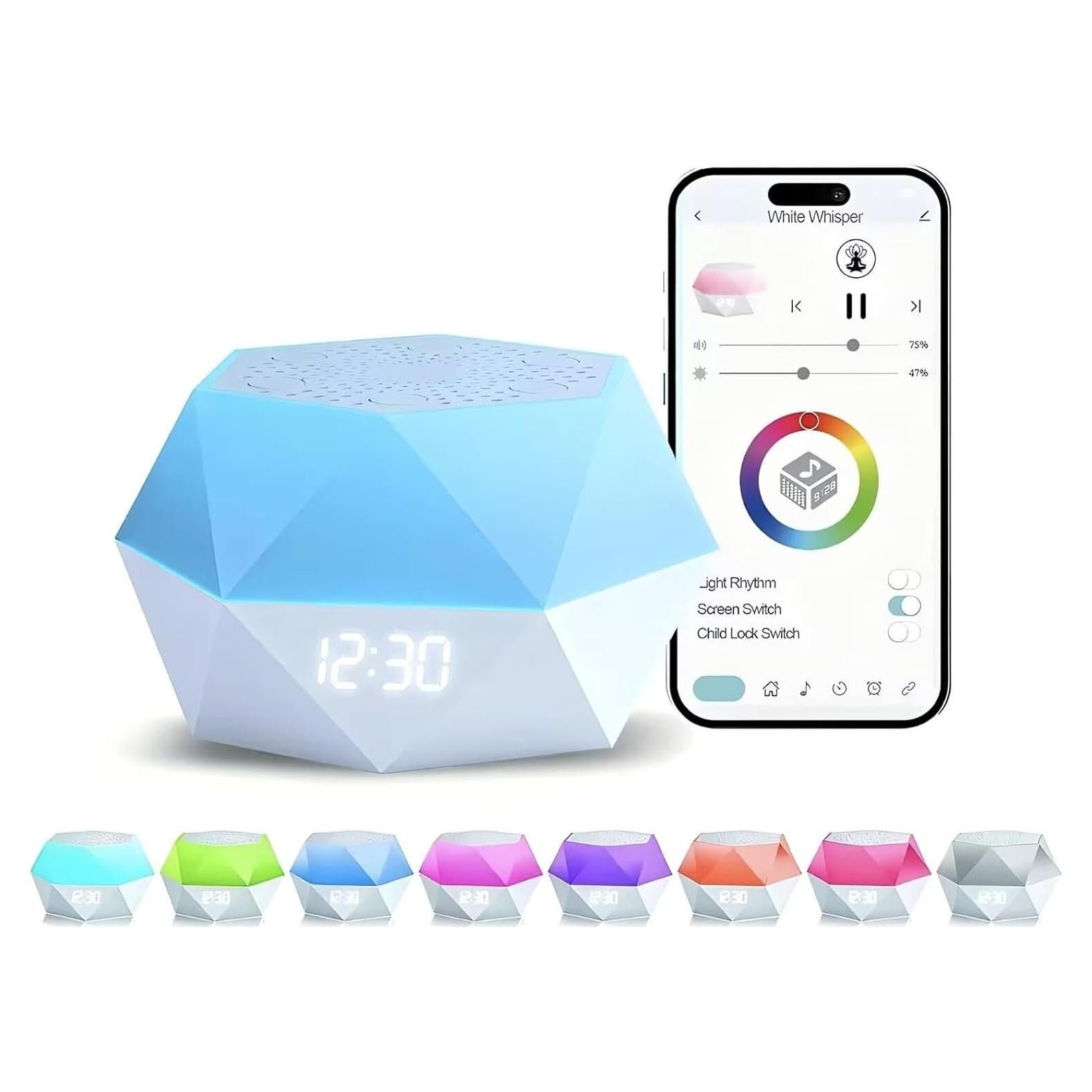 Máquina de Ruido Blanco KIMIYOO KMY007 con Luz Nocturna