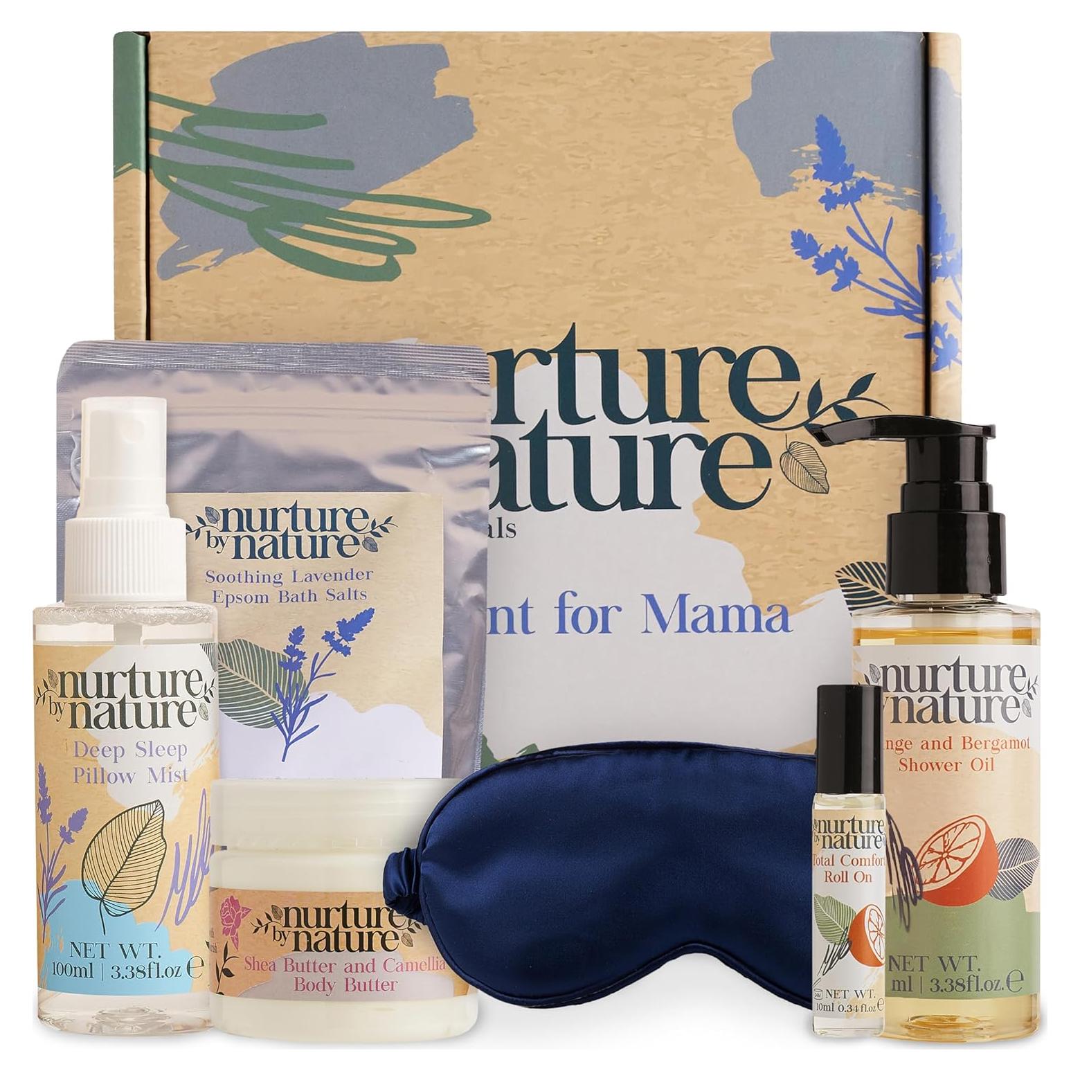 Set de Spa Relajante Nurture by Nature para Nuevas Mamás - 6 Esenciales