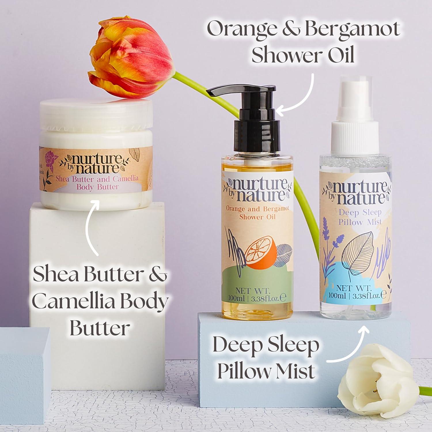 Set de Spa Relajante Nurture by Nature para Nuevas Mamás - 6 Esenciales