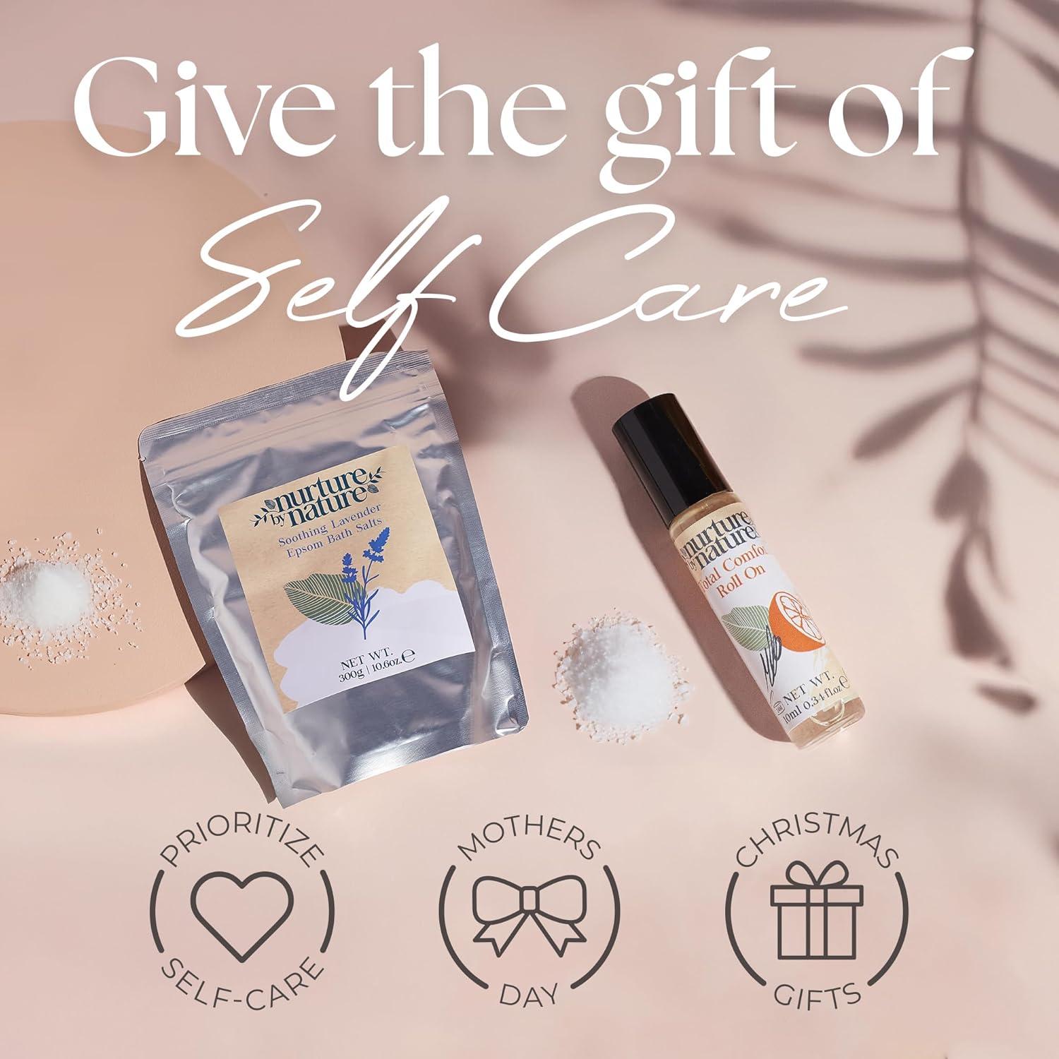 Set de Spa Relajante Nurture by Nature para Nuevas Mamás - 6 Esenciales