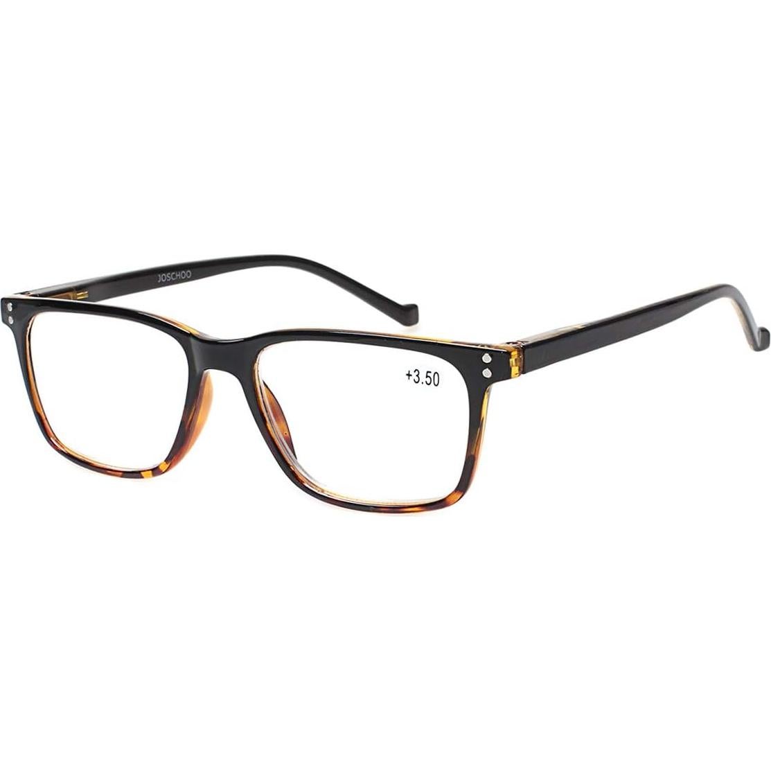 Gafas de Lectura JOSCHOO 5 Paquete Unisex 4.5x Comodidad