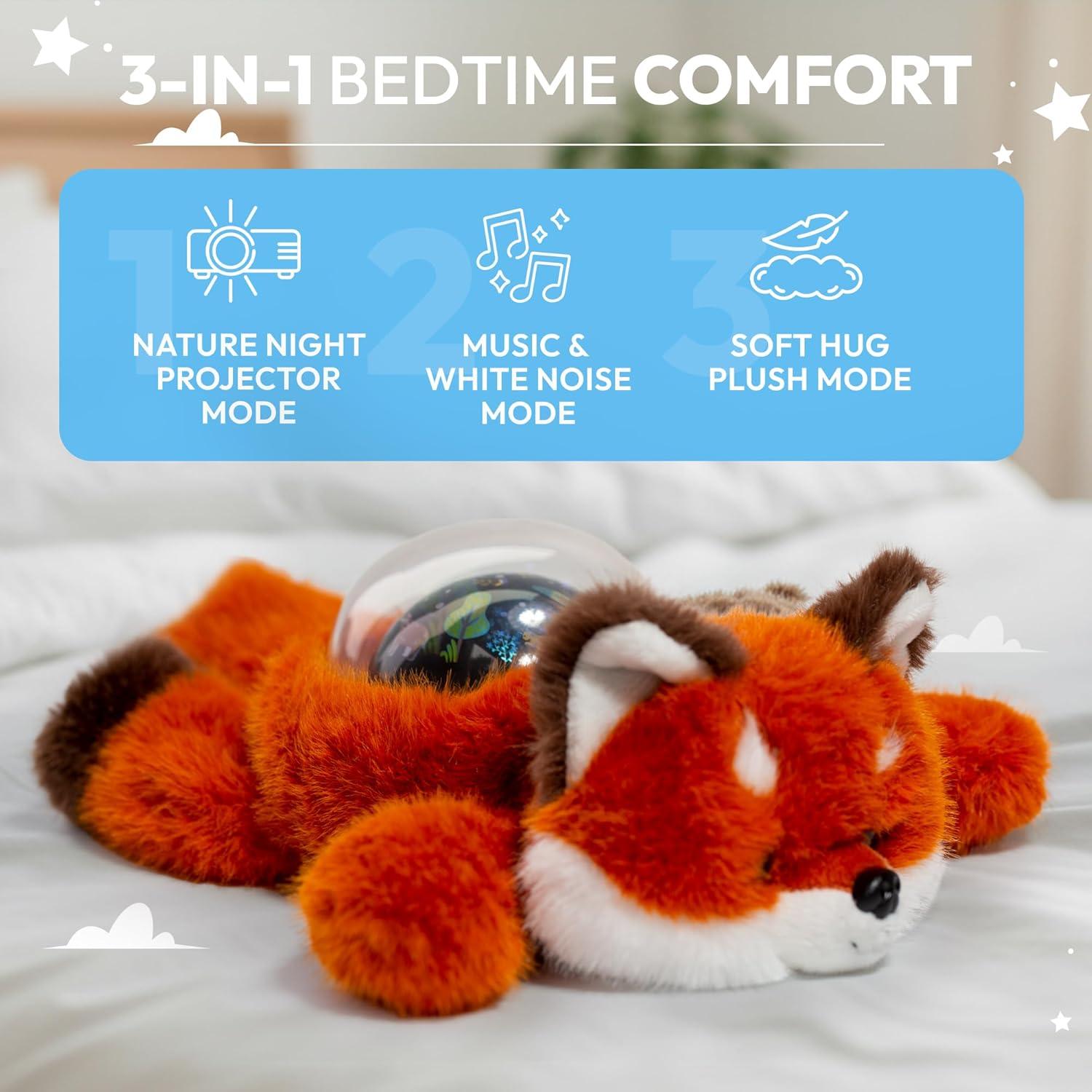 Sound Sleepers Fox - Luz Nocturna y Proyector para Bebés