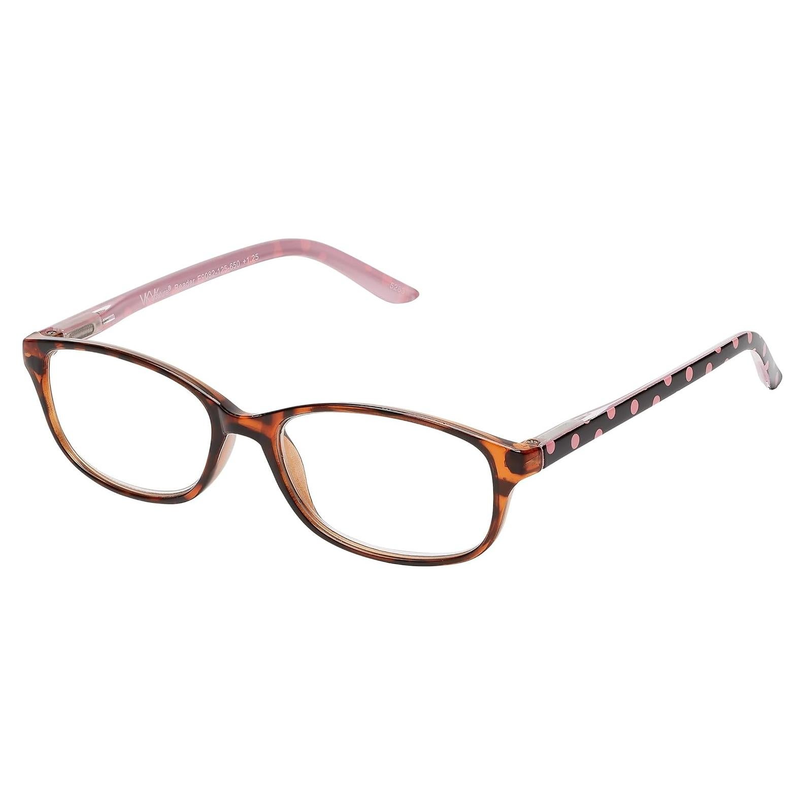 Gafas de lectura SAV VK Couture E9082 Rosa 1.25x Lentes AR