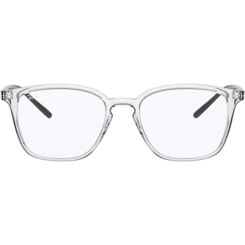 Gafas Recetadas Ray-Ban RX7185 Cuadradas 52mm Transparentes