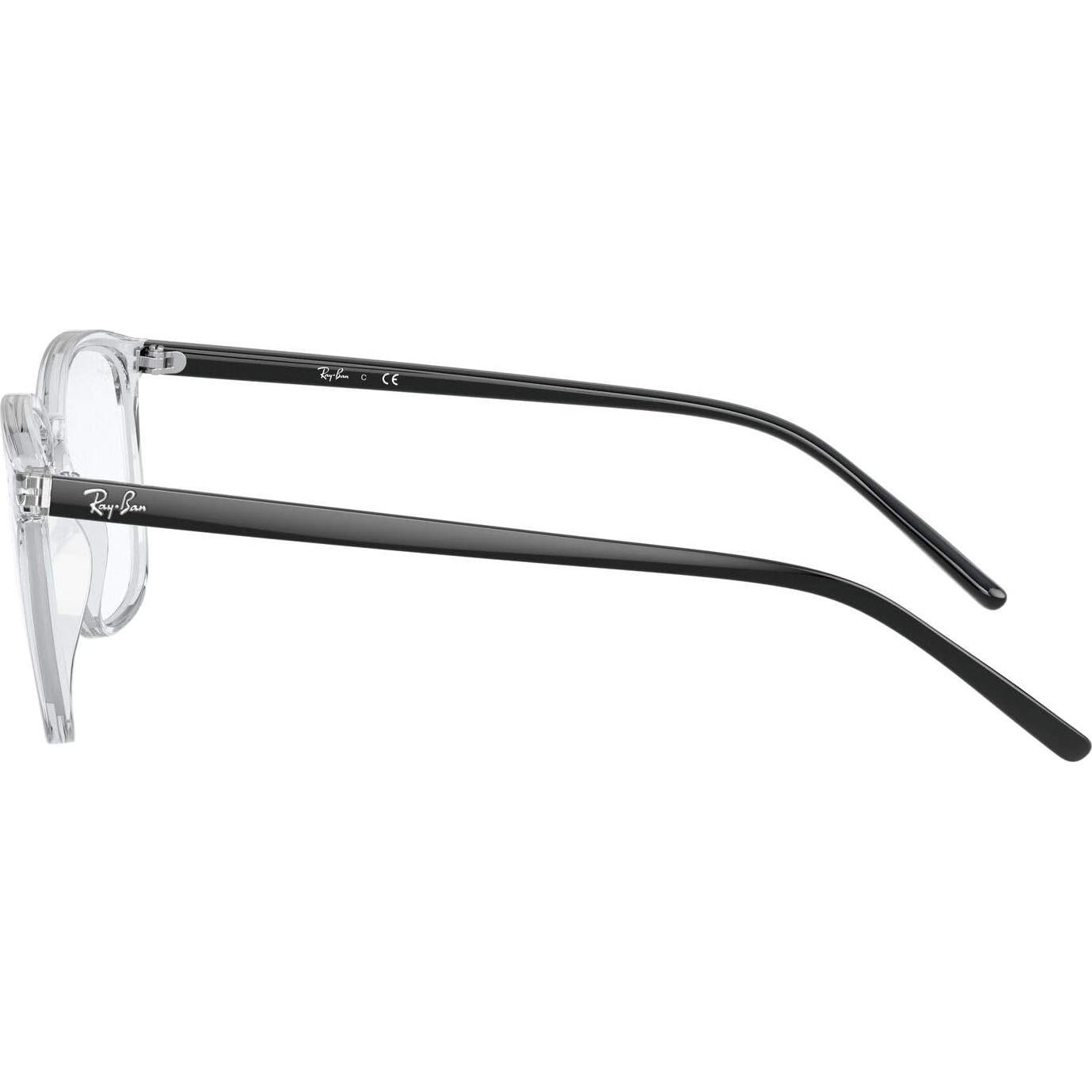 Gafas Recetadas Ray-Ban RX7185 Cuadradas 52mm Transparentes