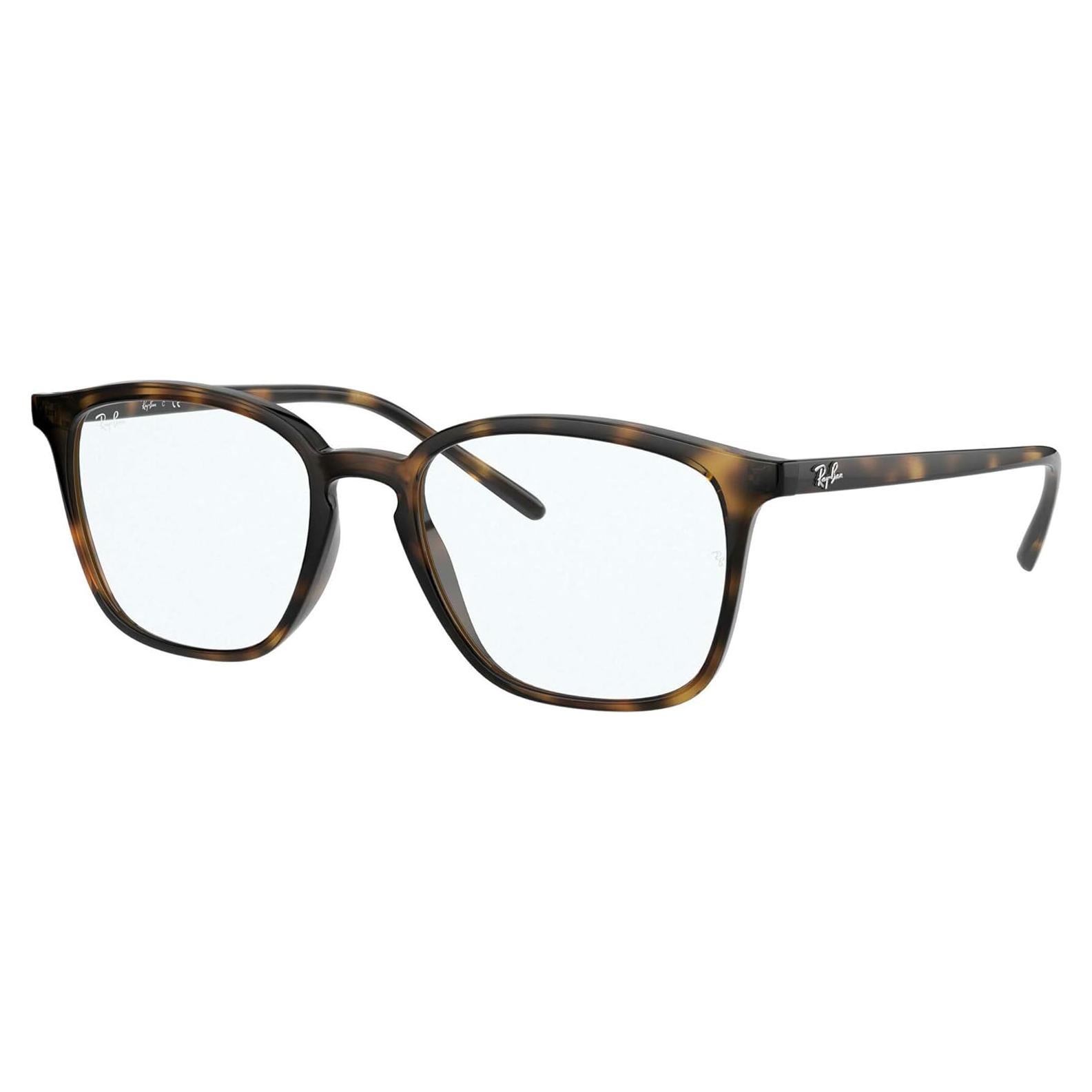 Gafas Recetadas Ray-Ban RX7185 Cuadradas Havana 50mm