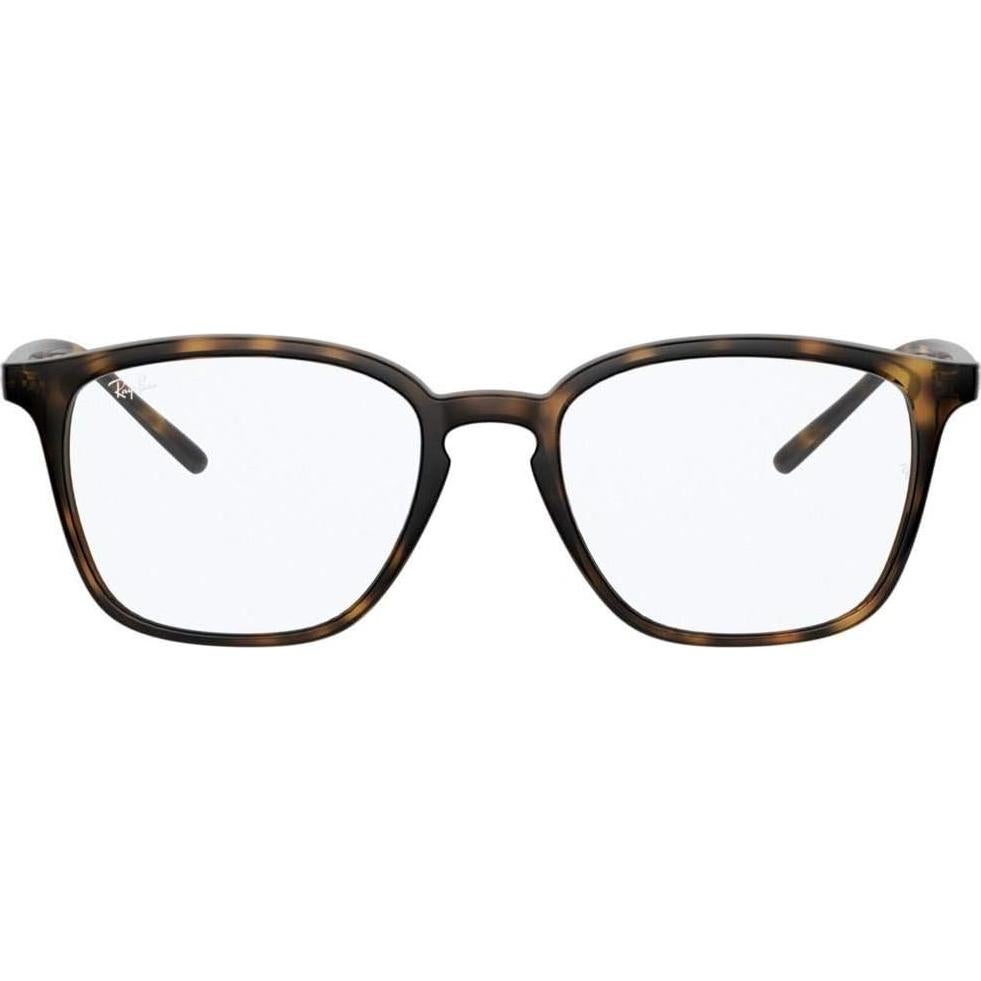 Gafas Recetadas Ray-Ban RX7185 Cuadradas Havana 50mm