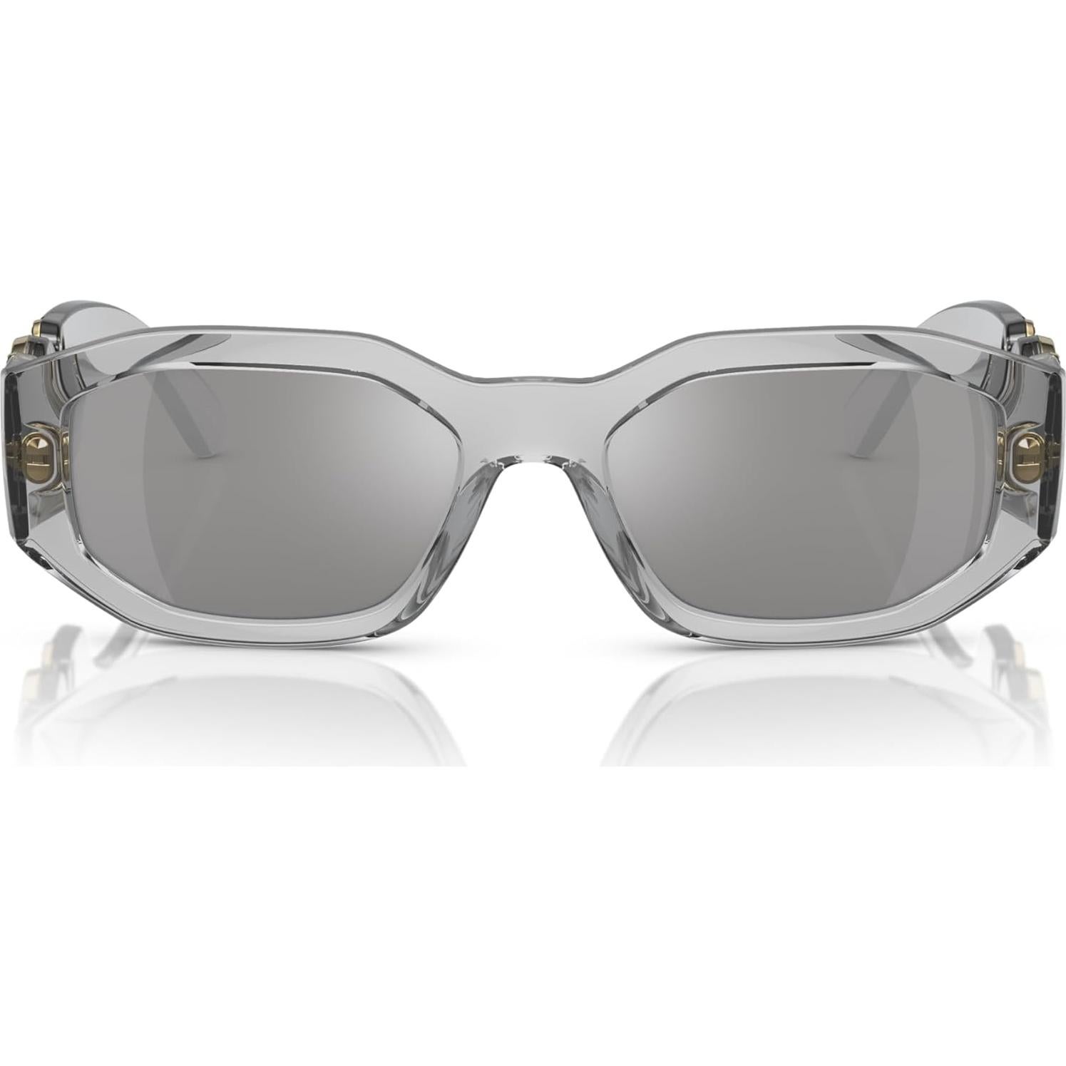 Gafas de sol Versace Hombre Marco Negro Lentes Grises 53mm