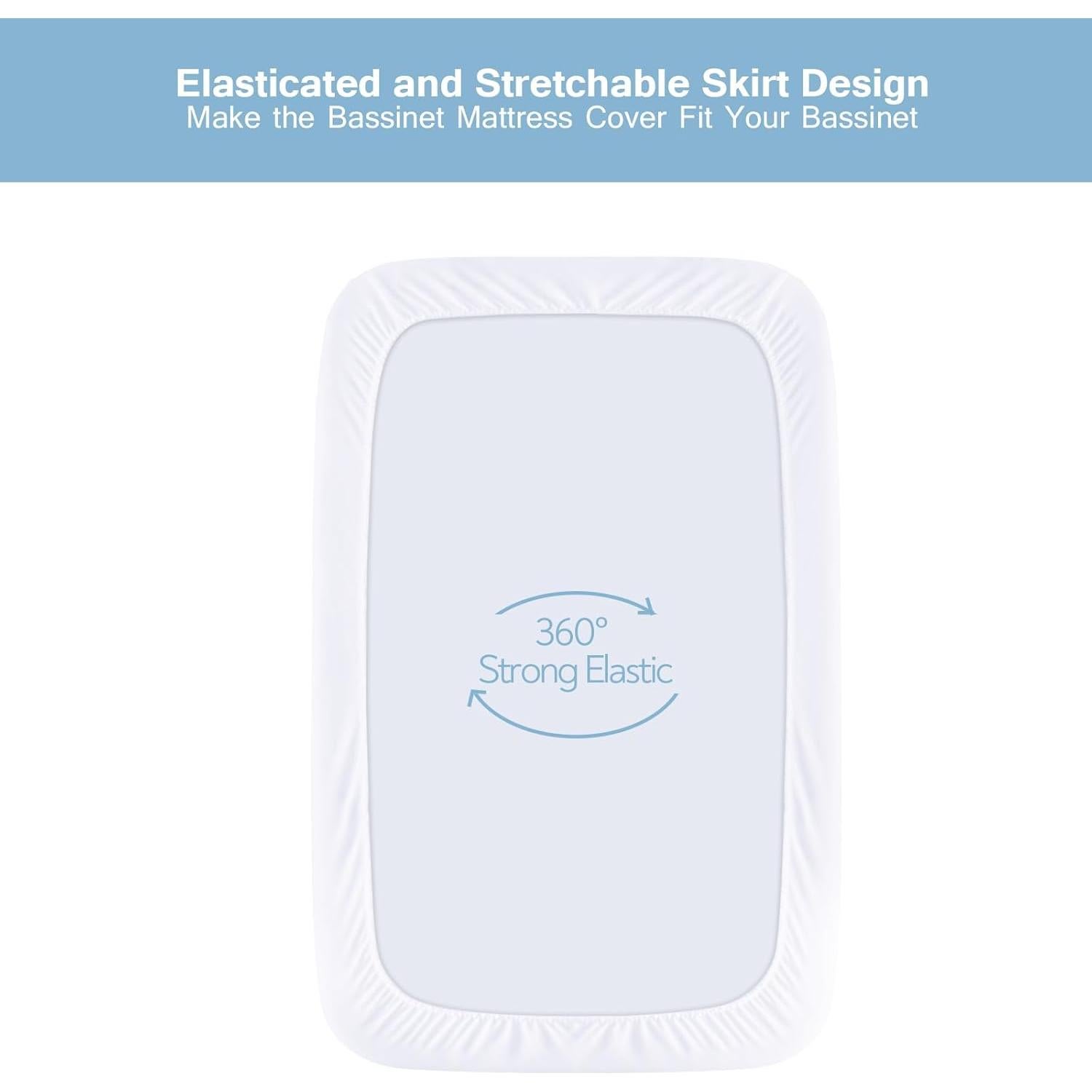 Cubierta Protectora de Colchón de Cuna DMS PROTECTOR - 2 Unidades