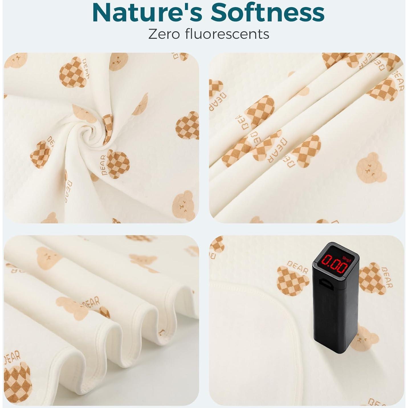 Protector de Cuna Impermeable BIDOU TEX 99x69cm Algodón