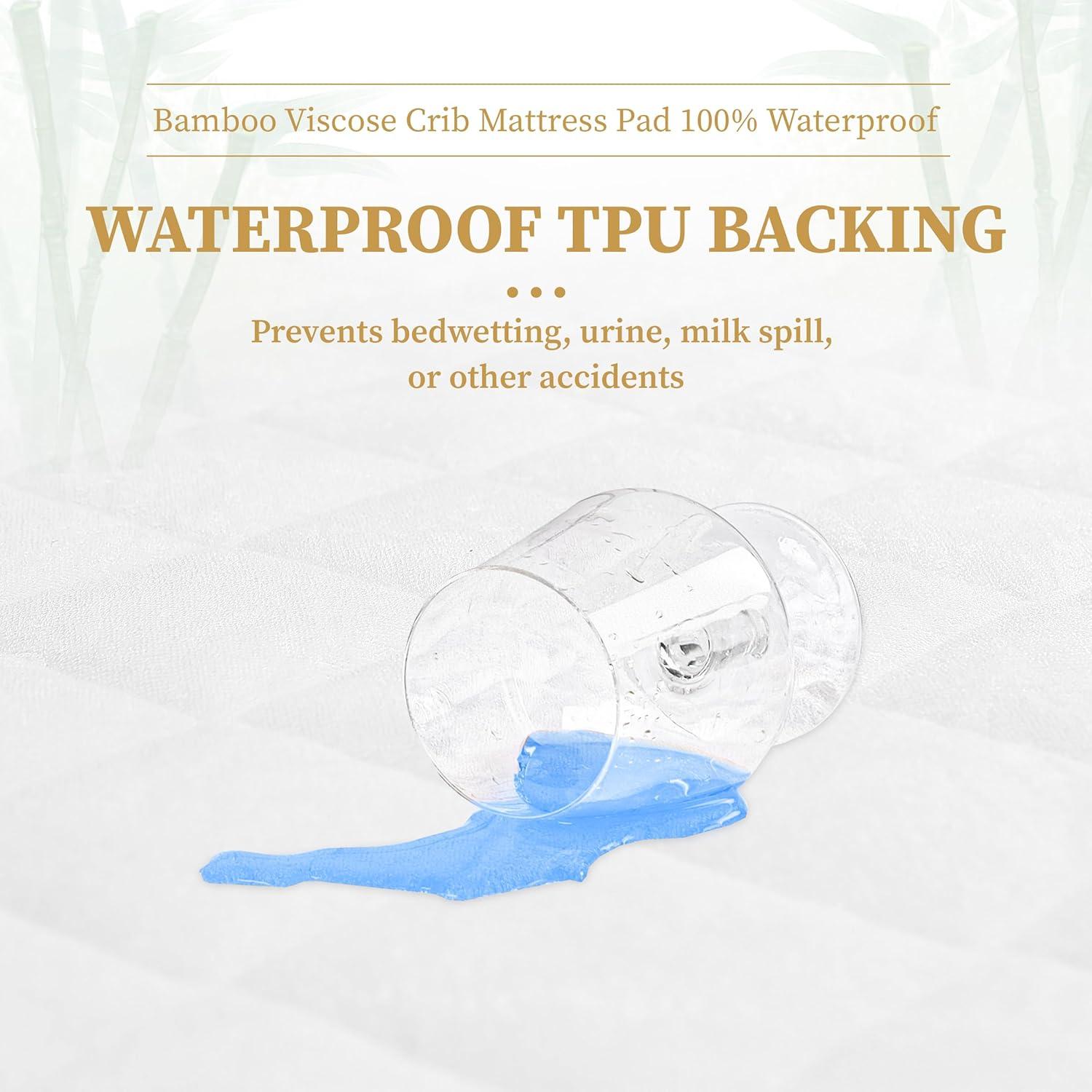 Protector de Colchón para Cuna Safe and Sound 2 Paquetes 71x132 cm