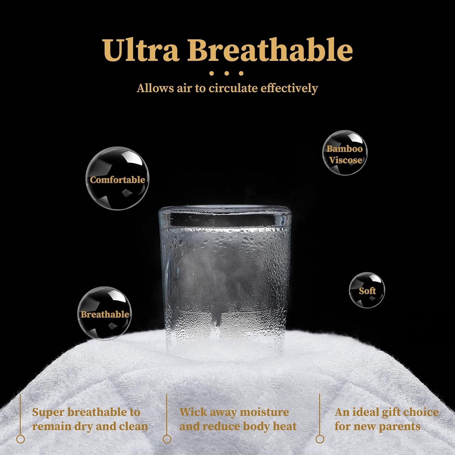 Protector de Colchón para Cuna Safe and Sound 2 Paquetes 71x132 cm