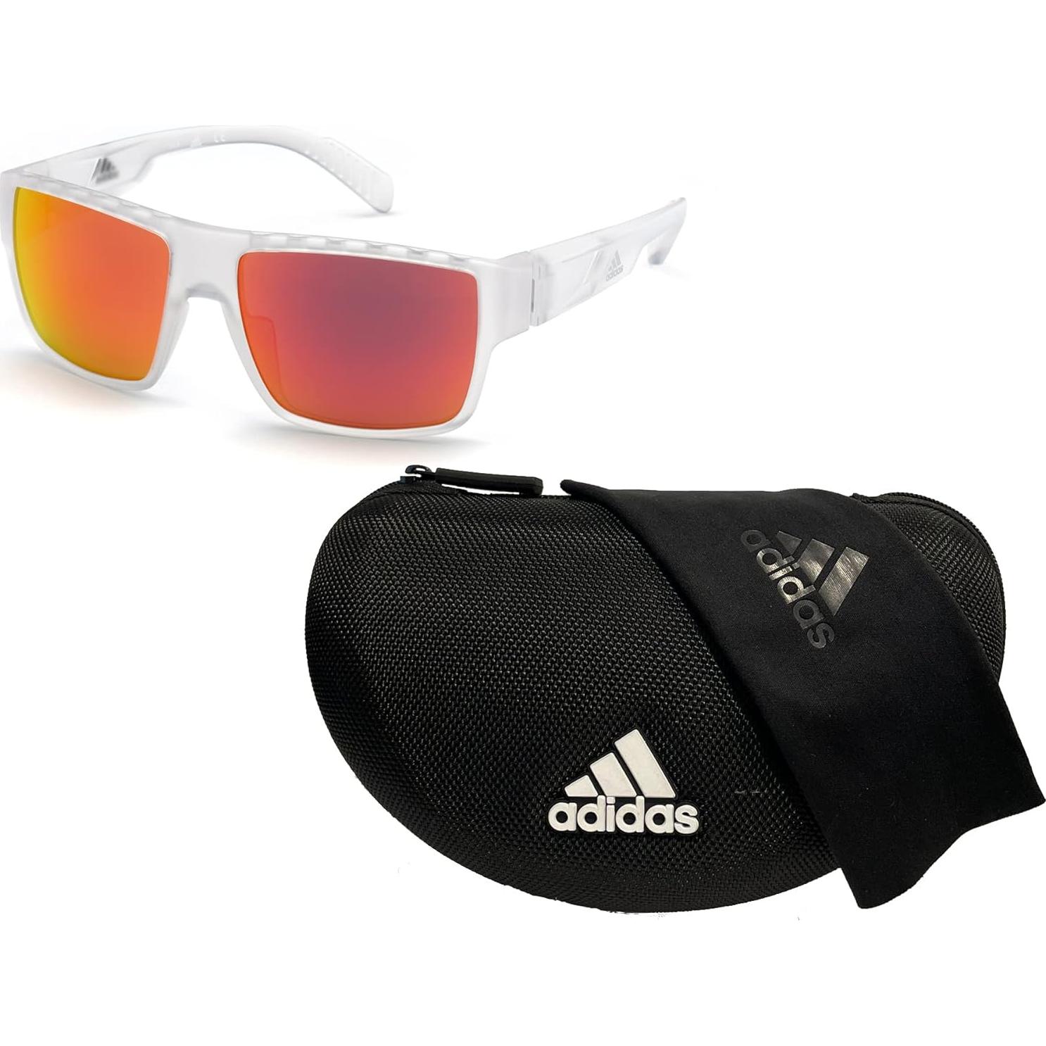 Gafas de Sol Rectangulares Adidas SP0006 para Hombres + Kit iWear