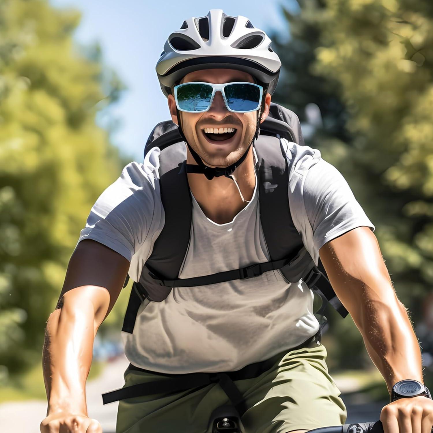 Gafas de sol deportivas DUCO UV400 para hombres y mujeres