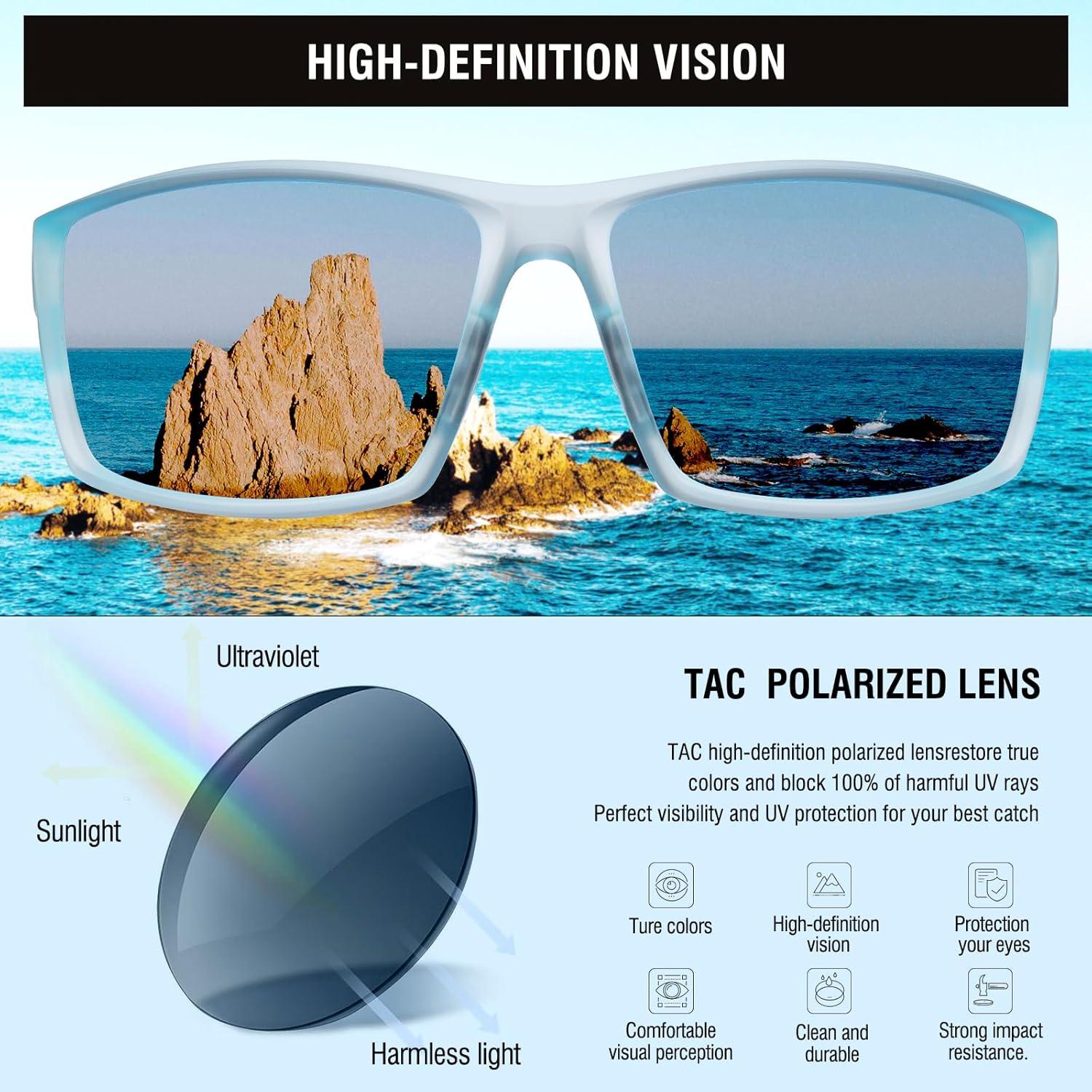 Gafas de sol deportivas DUCO UV400 para hombres y mujeres