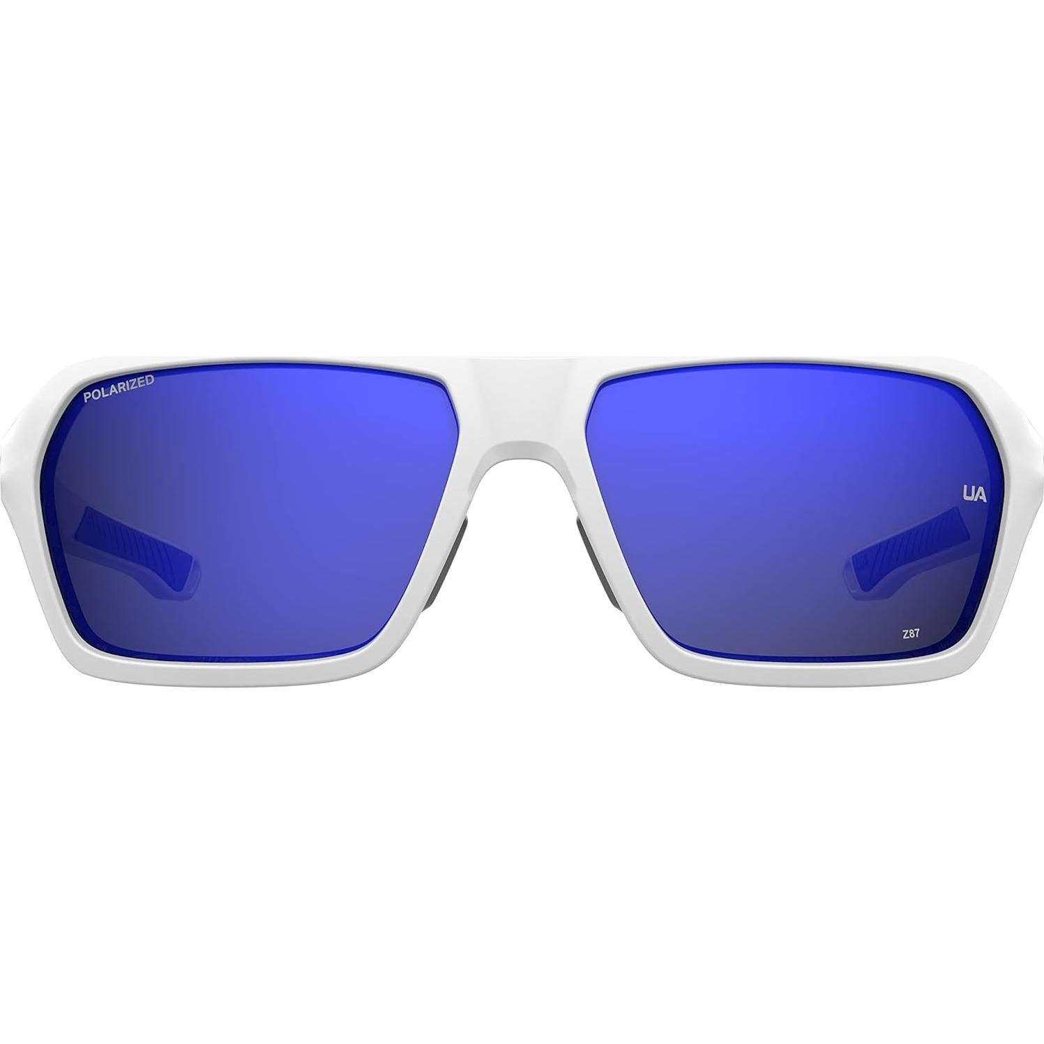 Gafas de sol cuadradas Under Armour UA Recon 64mm blancas