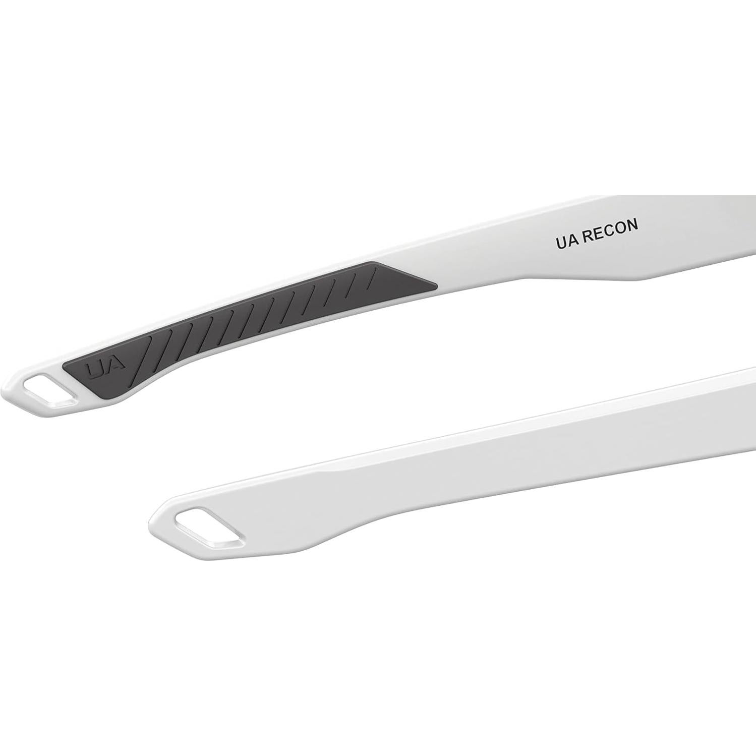 Gafas de sol cuadradas Under Armour UA Recon 64mm blancas