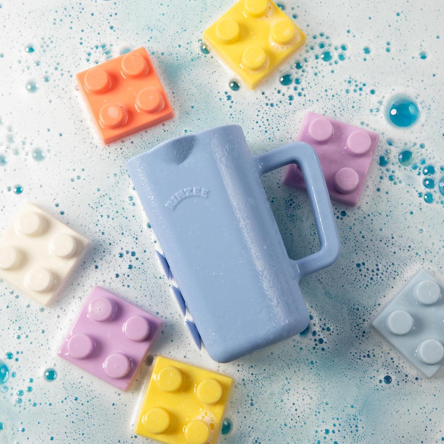 Taza de Baño para Bebés Rinzee - Silicona 739ml Libre BPA