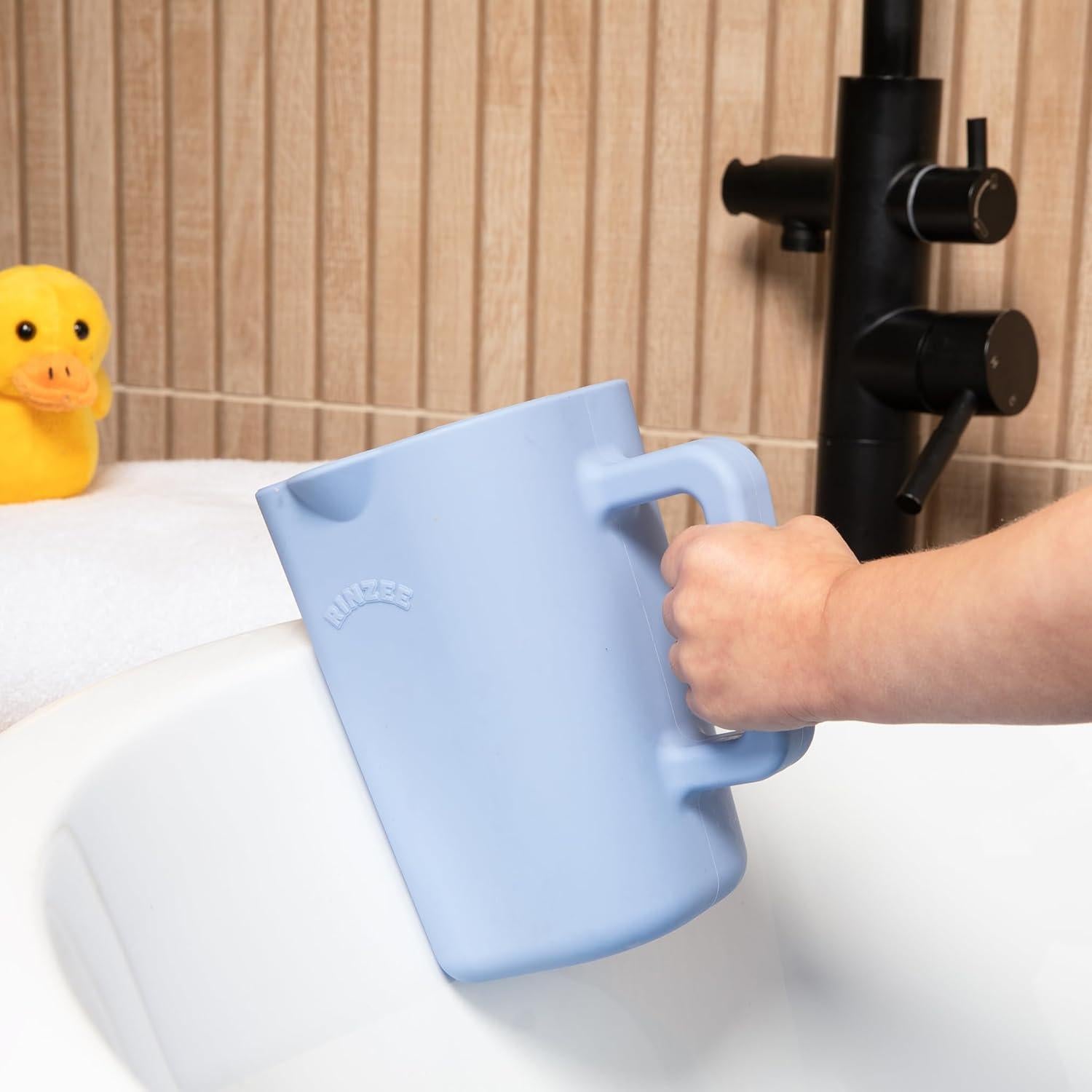 Taza de Baño para Bebés Rinzee - Silicona 739ml Libre BPA