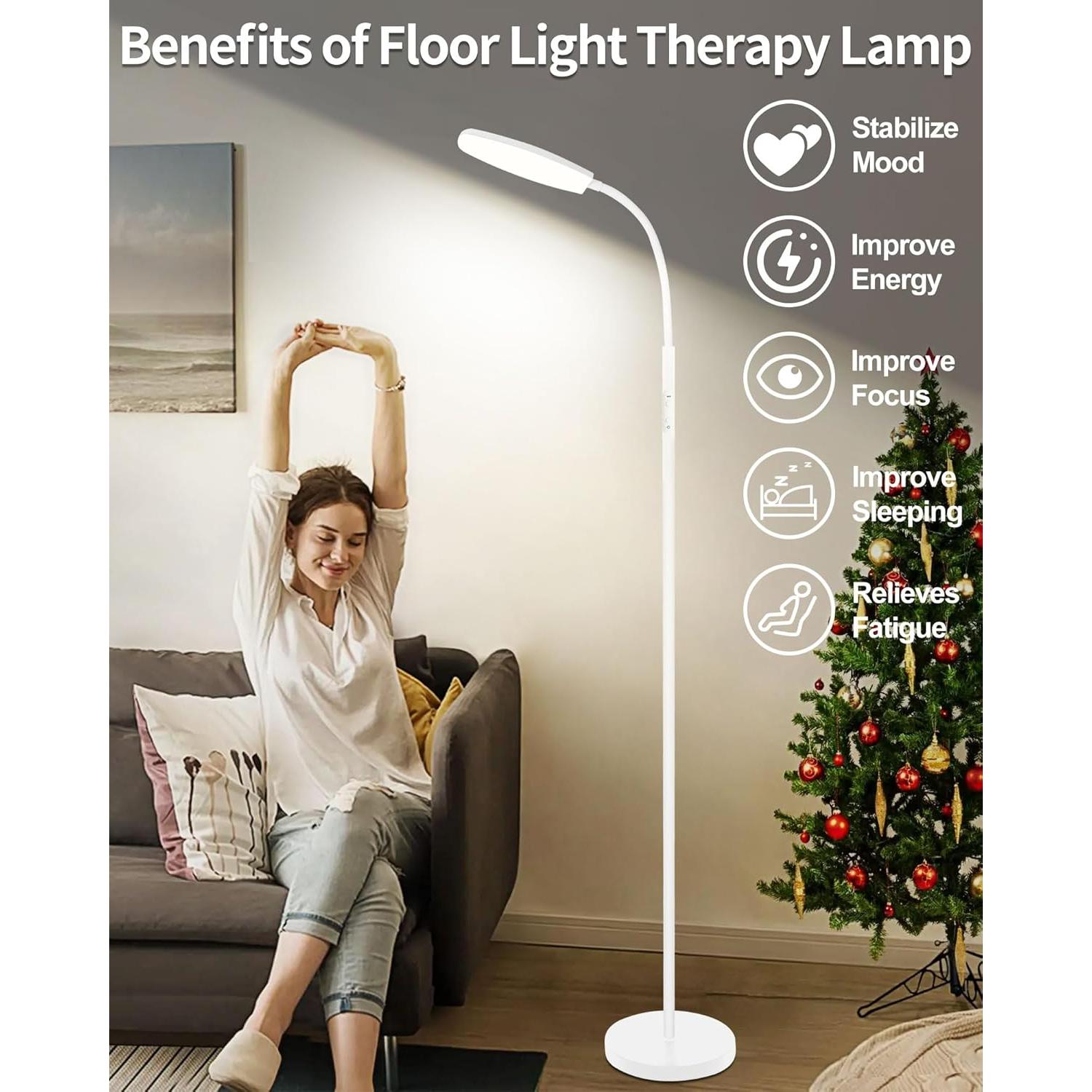 Lámpara de Terapia de Luz LanSuper 10000 Lux Control Remoto