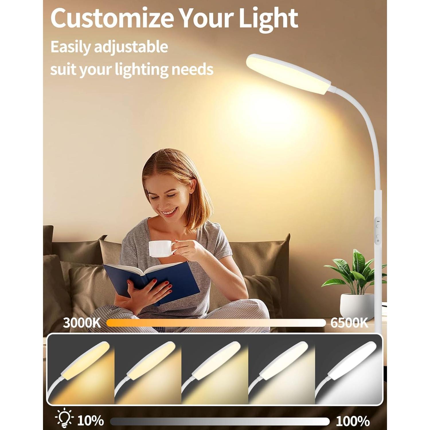 Lámpara de Terapia de Luz LanSuper 10000 Lux Control Remoto