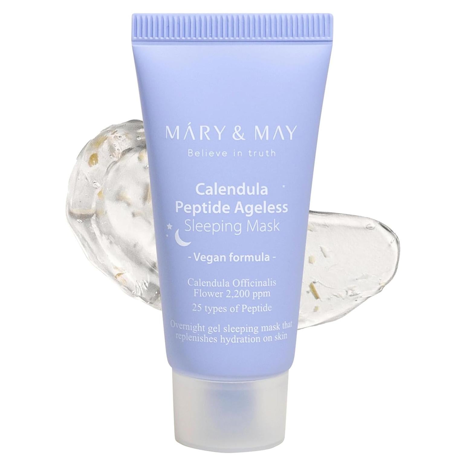 Máscara de Noche Vegana Mary&May 29.57 ml Antienvejecimiento