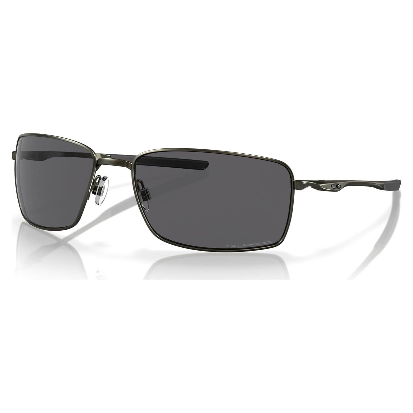 Gafas de sol Oakley Square Wire Carbono Gris Polarizado 60mm