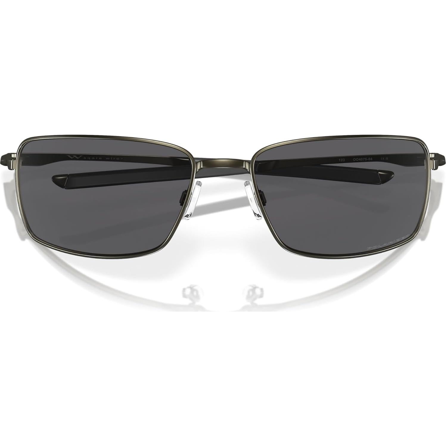 Gafas de sol Oakley Square Wire Carbono Gris Polarizado 60mm