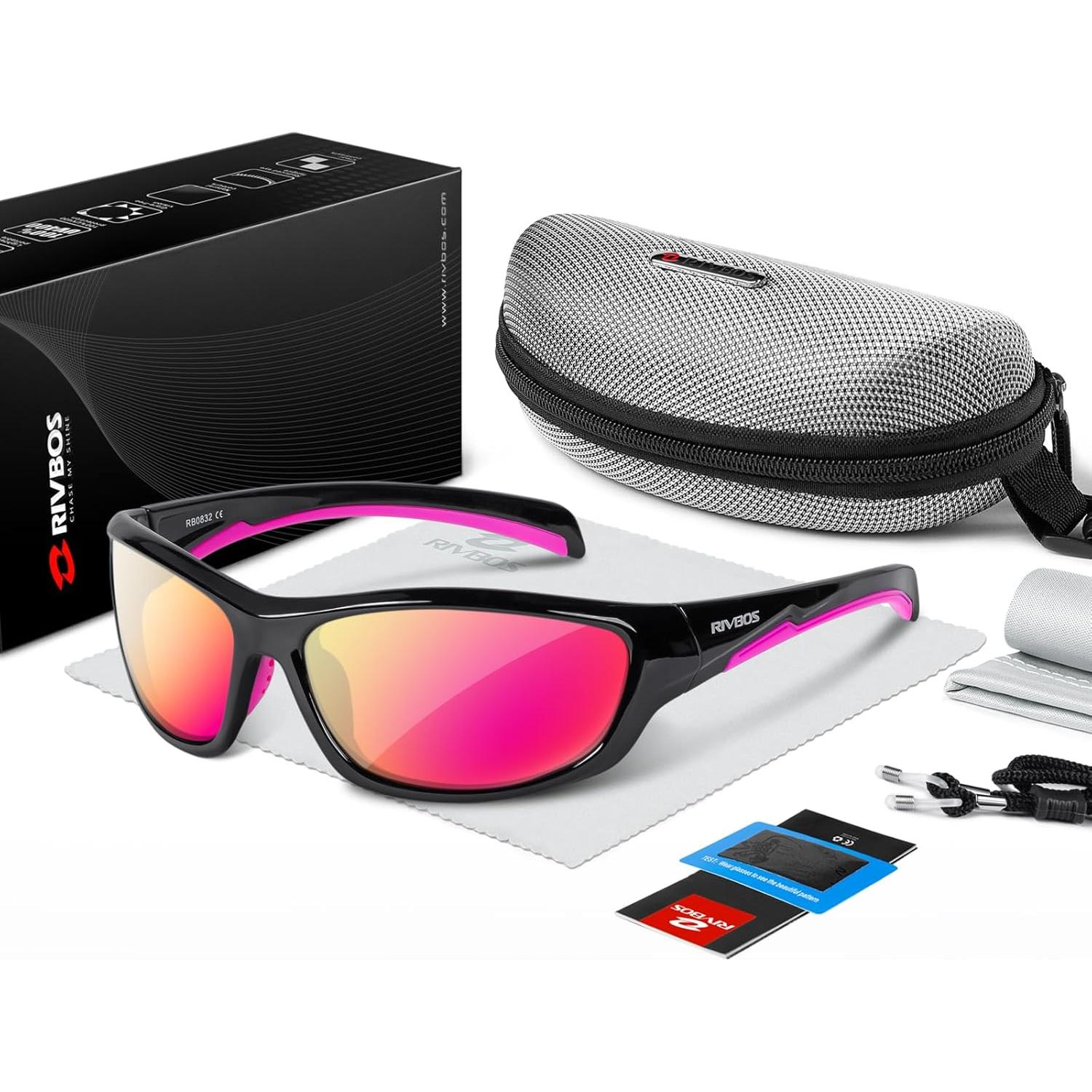 Gafas de sol RIVBOS polarizadas UV400 para deportes y aire libre